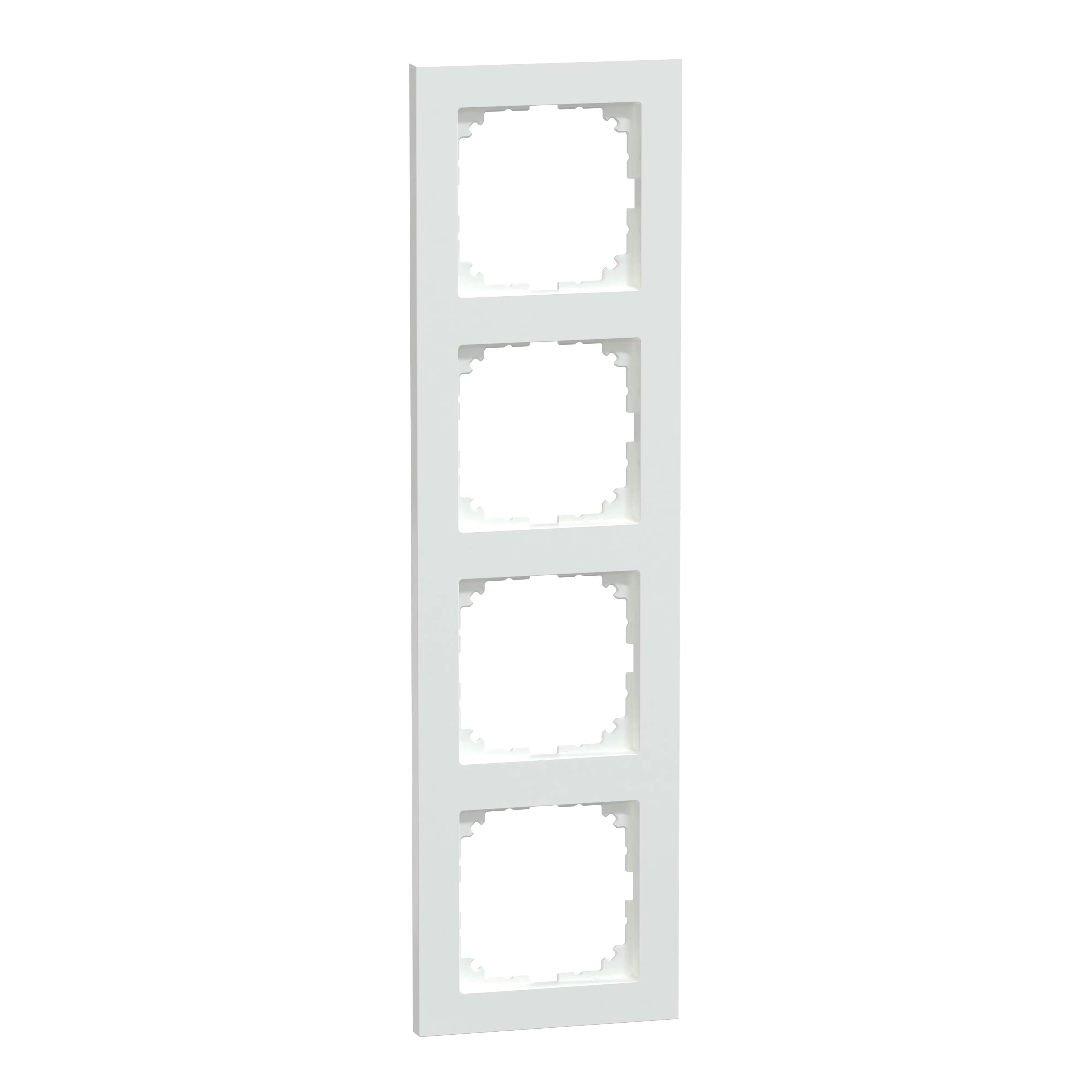 Merten Abdeckrahmen 4fach Serie M-Pure, 4-fach, MEG4040-3625
