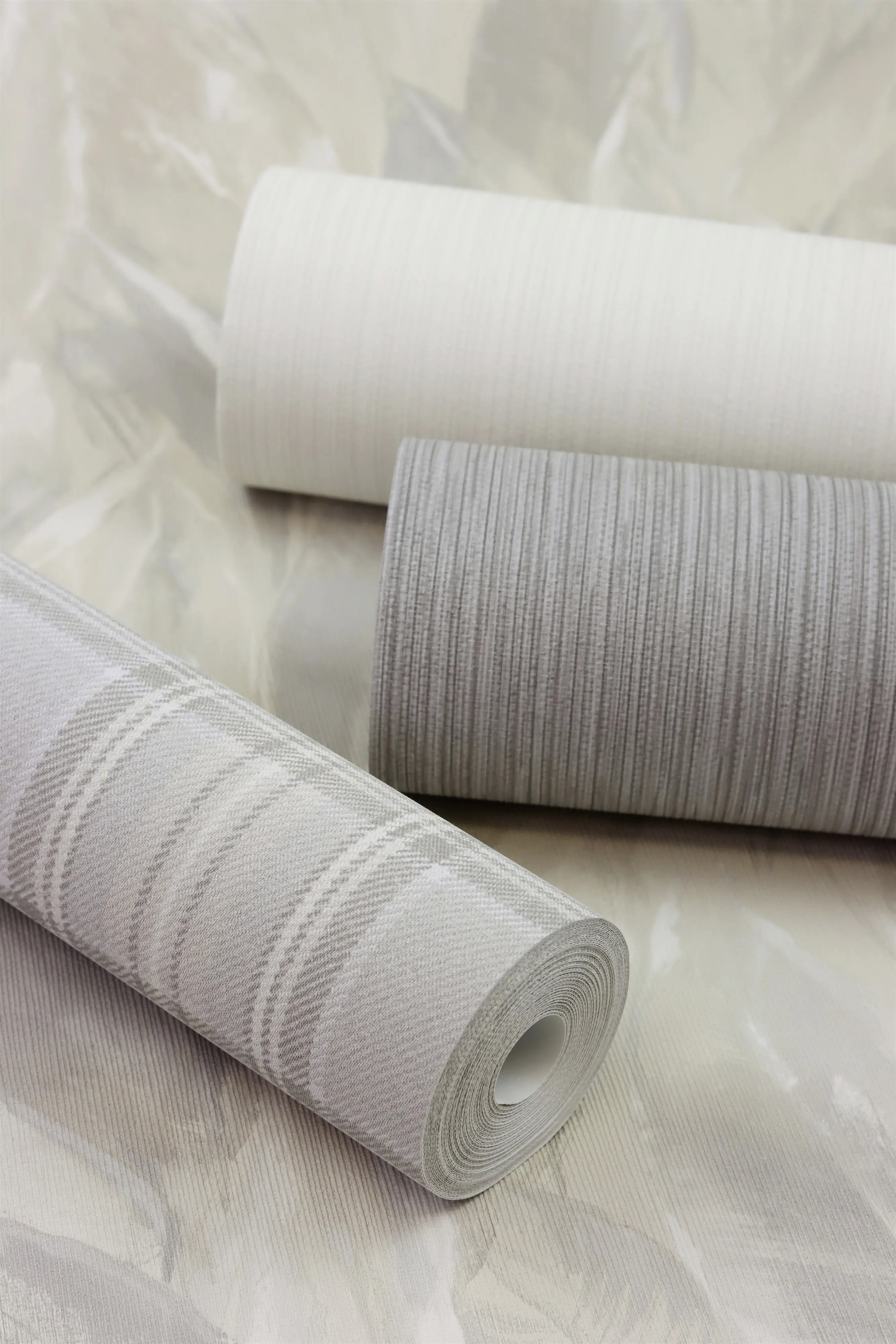 Rasch Vliestapete 537604 Weiß-Offwhite Uni 10,05 m x 0,53 m