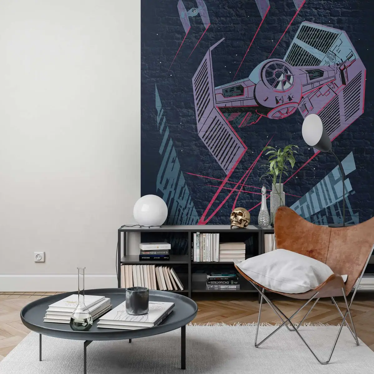 Komar Vlies Fototapete Star Wars Classic TIE-Fighter 200 x 280 cm 