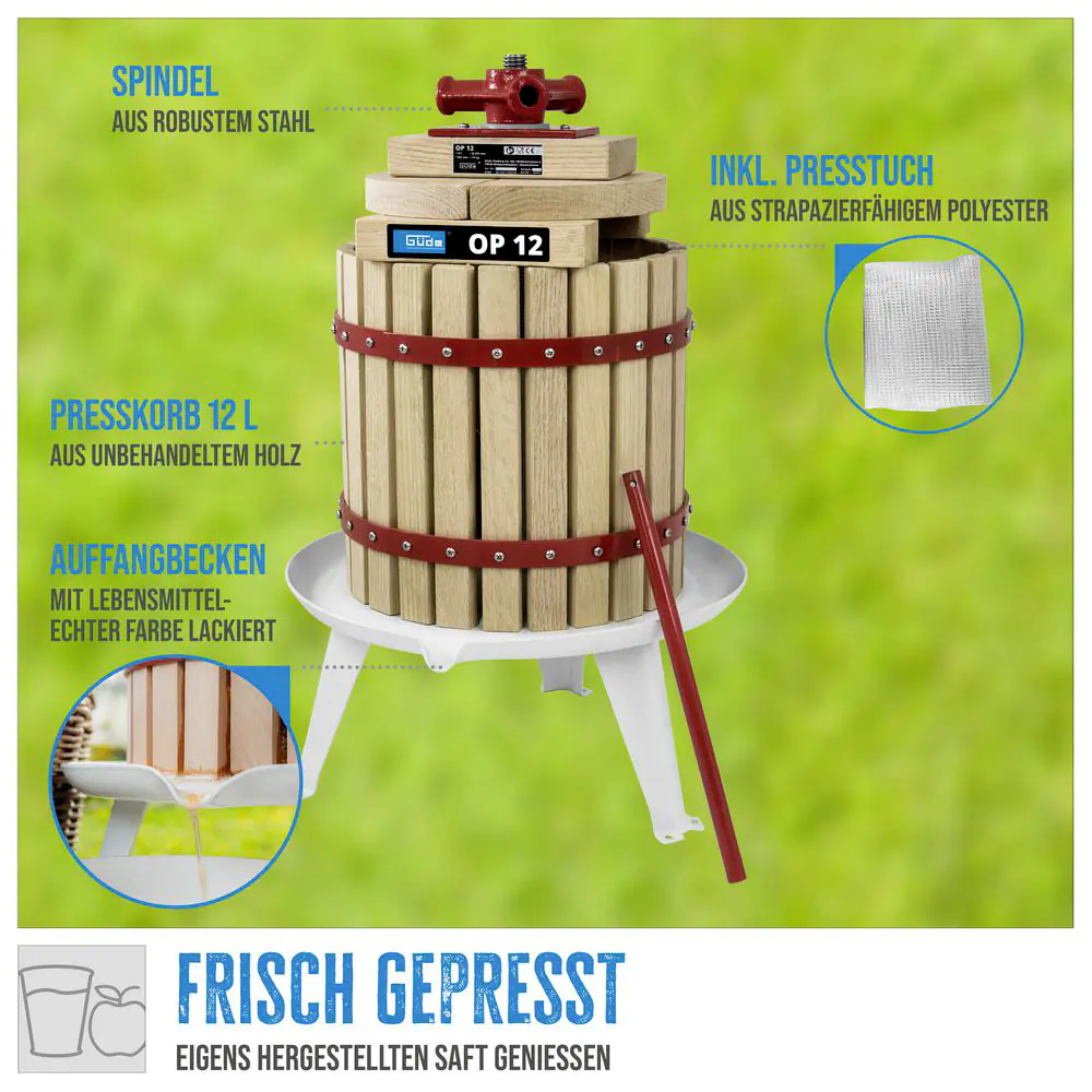 Güde Obst & Beerenpresse OP12