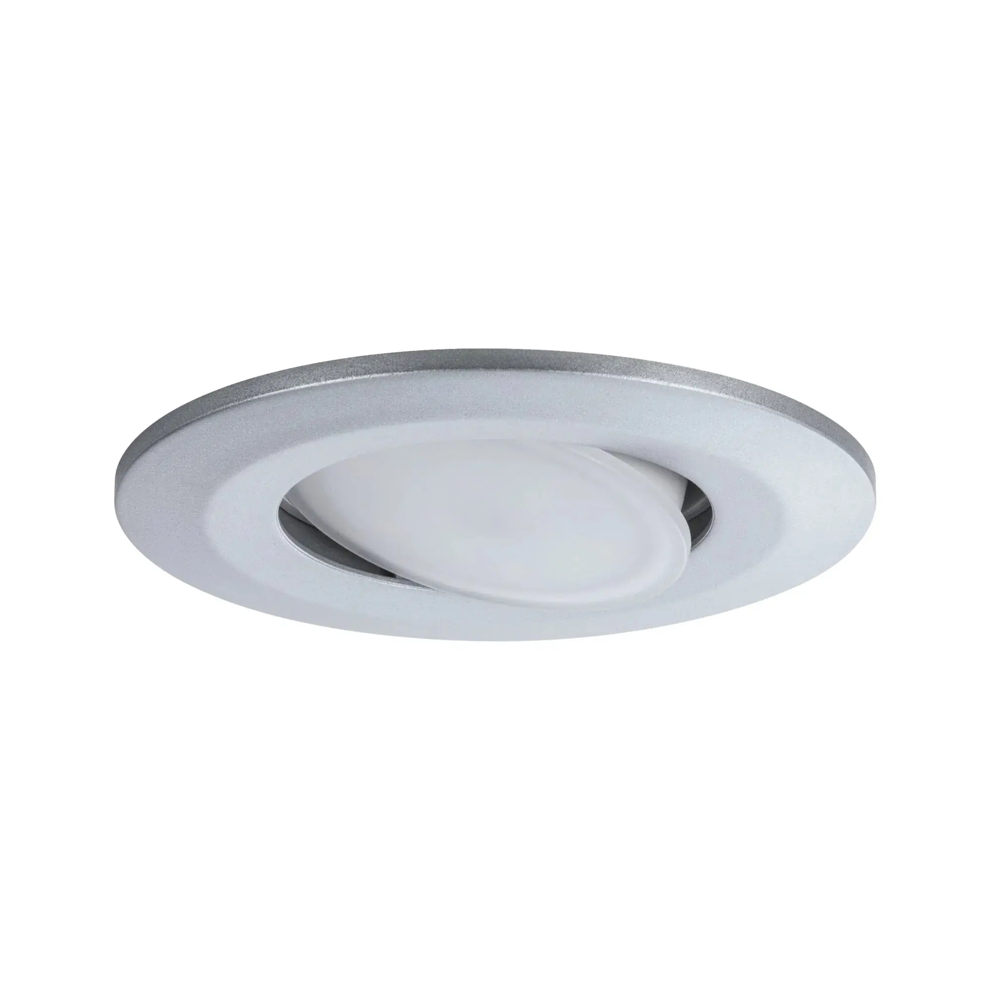 Paulmann LED-Einbauleuchte Calla Ø 9 cm neutralweiß chrom matt dimmbar 10er Set