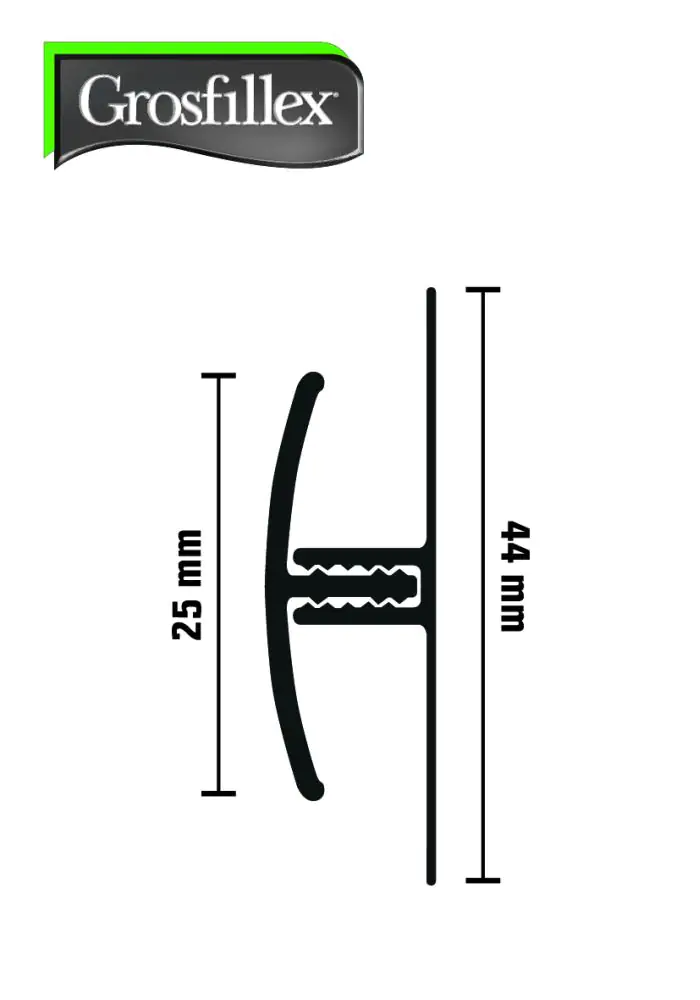 Kunststoff Verbindungsprofil weiß, 260 cm