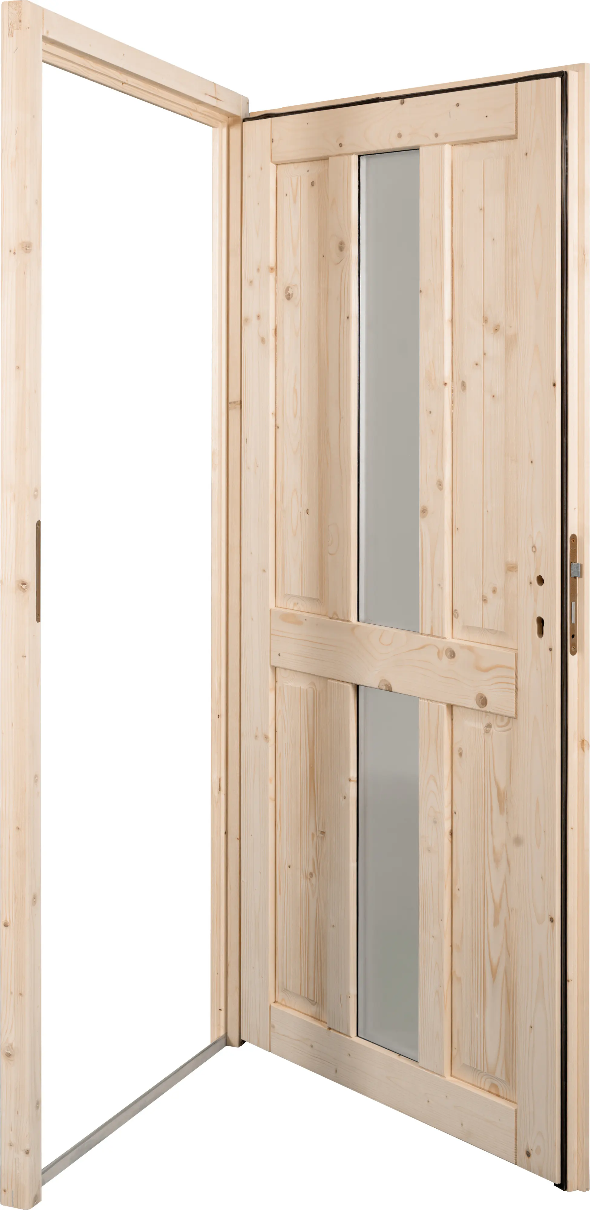 Panto Nebeneingangstür Holz 506 98 x 198 cm DIN rechts