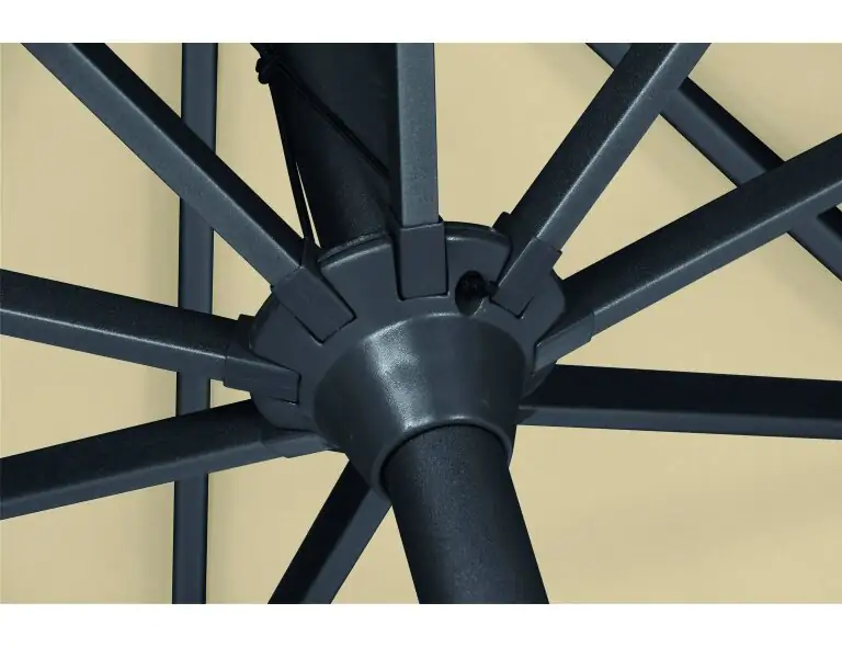 Siena Garden Sonnenschirm Avio natur Ø 300 cm