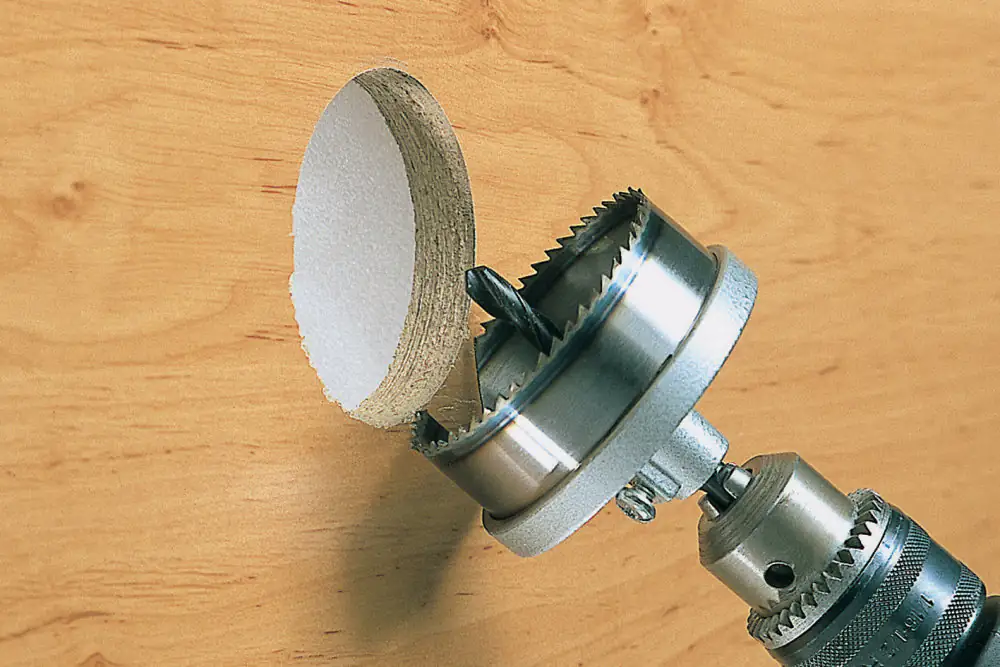 Wolfcraft Lochsägen-Set 3-teilig Ø 60, 68, 74 mm Sechskant