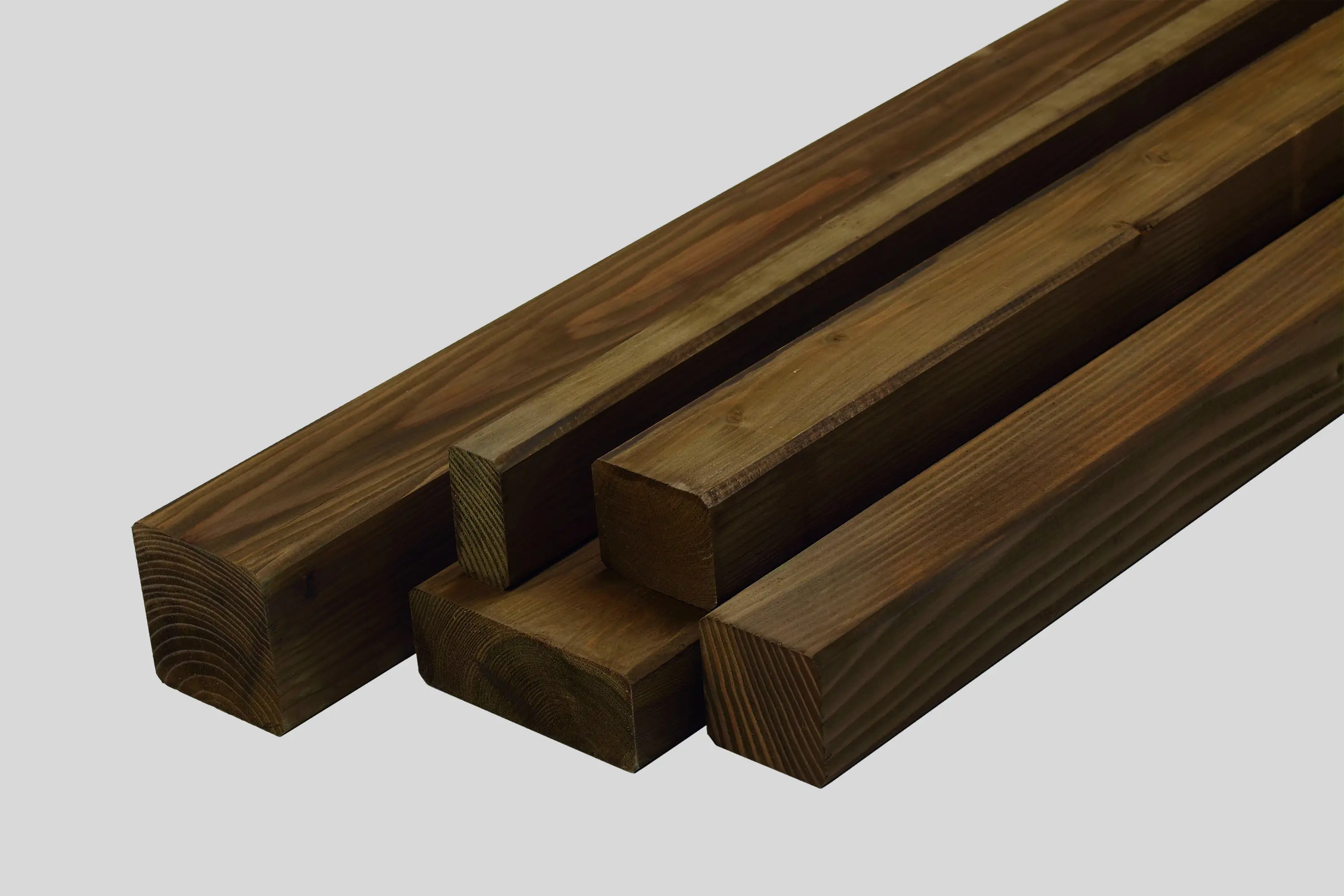 Rettenmeier Unterkonstruktionsholz gehobelt 250 x 7 x 4,5 cm teakbraun