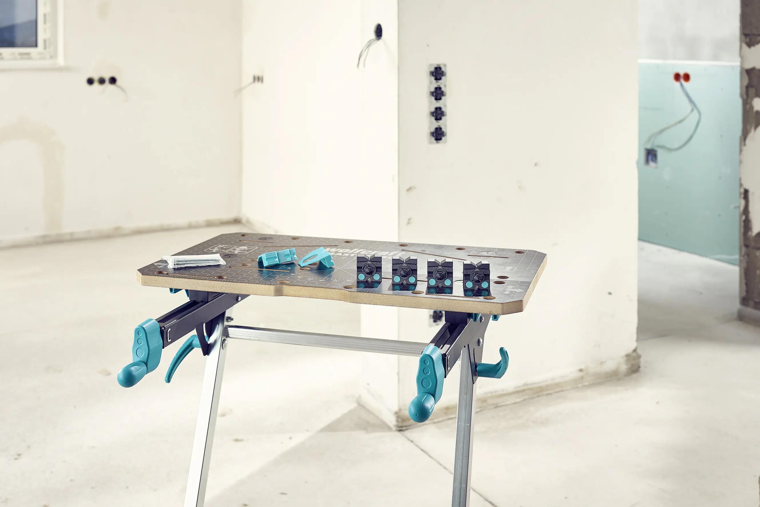 Wolfcraft Maschinen- und Spanntisch Master 750 Ergo höhenverstellbar