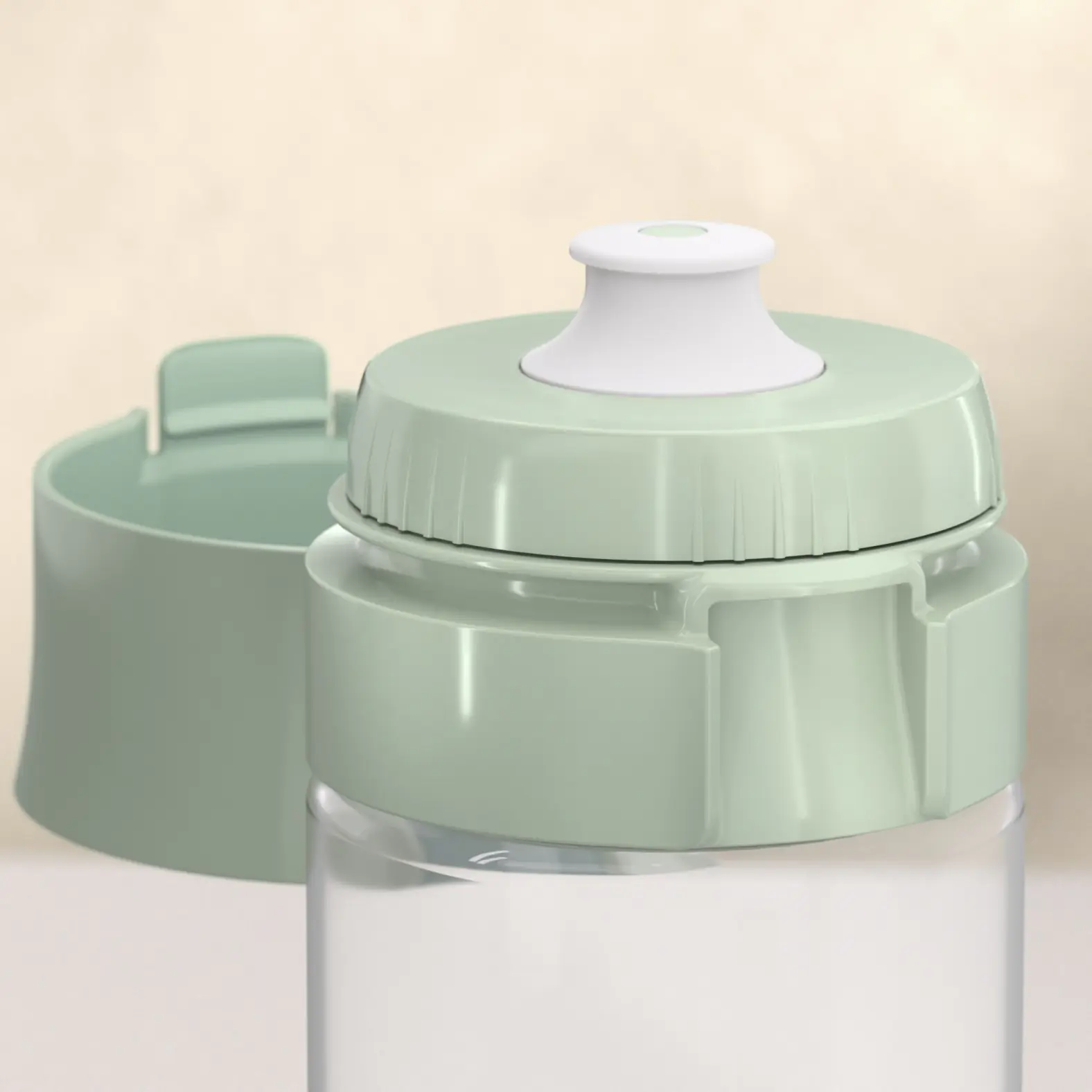 Brita Wasserfilterflasche Model Vital 600 ml hellgrün