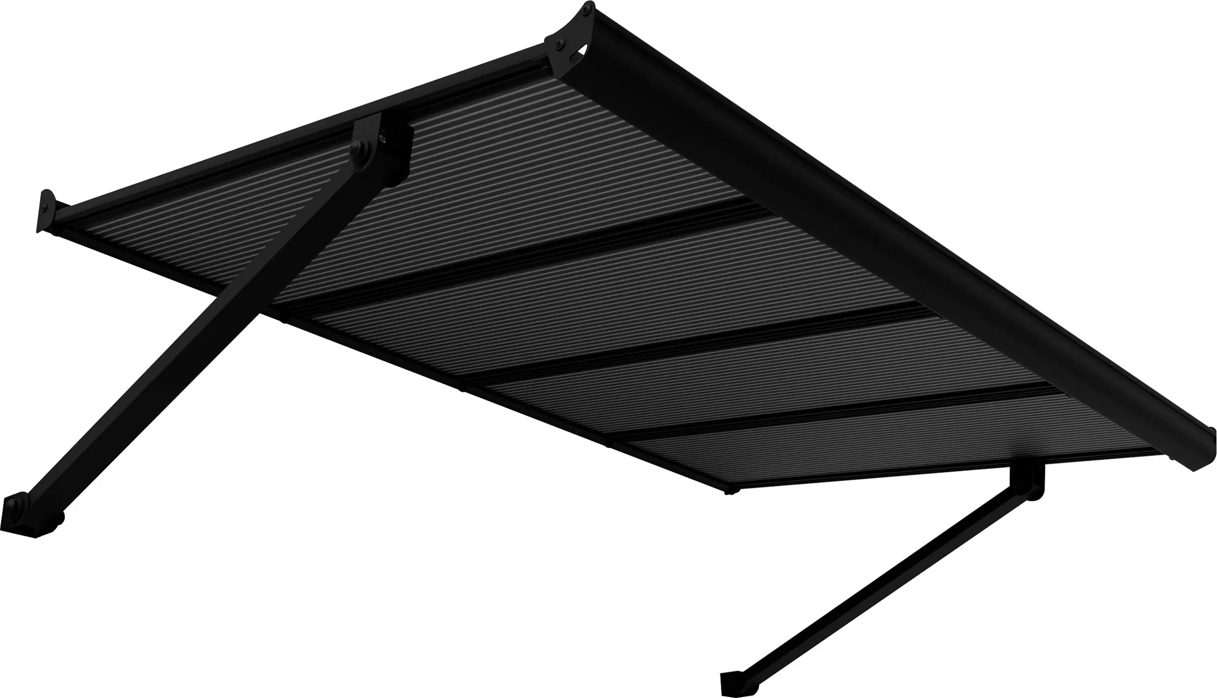 Canopia Vordach Augustine 147 x 90,5 cm grau 