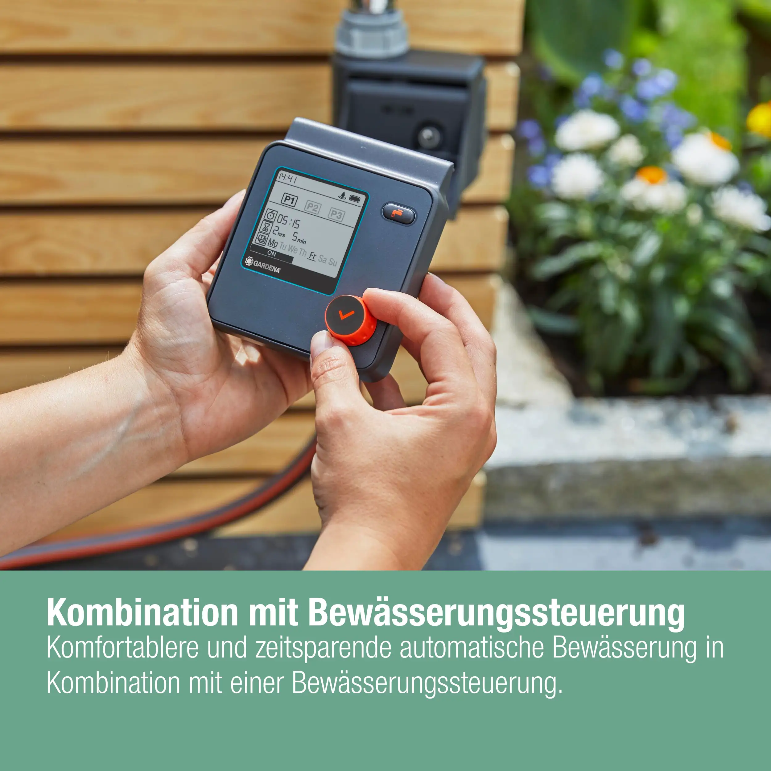 Gardena Bewässerungsset für Gemüse/Blumenbeet bis zu 60 m²
