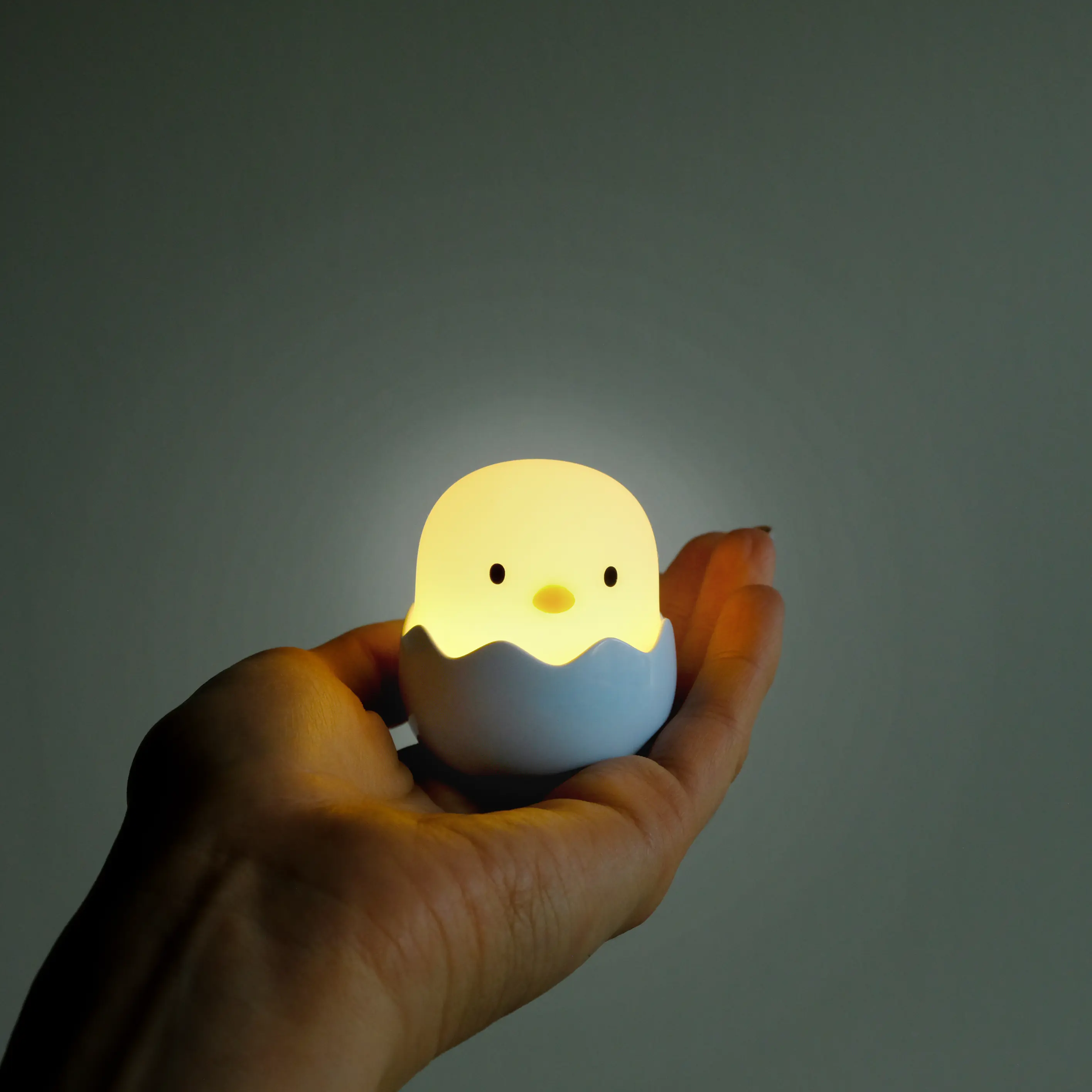 MegaLight LED Baby Eggy Nachtlicht mit Akku 3er- Set