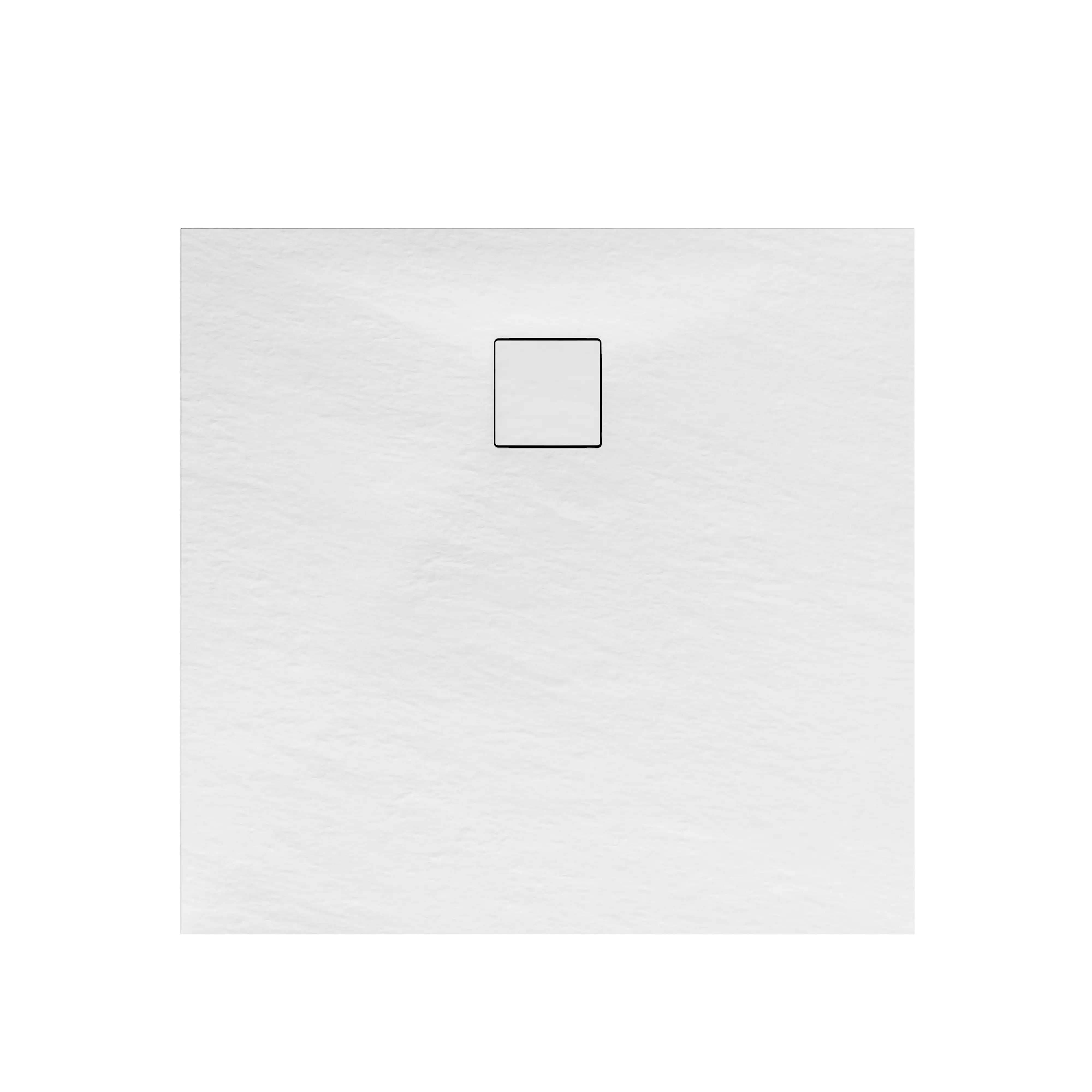 Schulte Duschwanne Steinstruktur 90 x 90 cm weiß