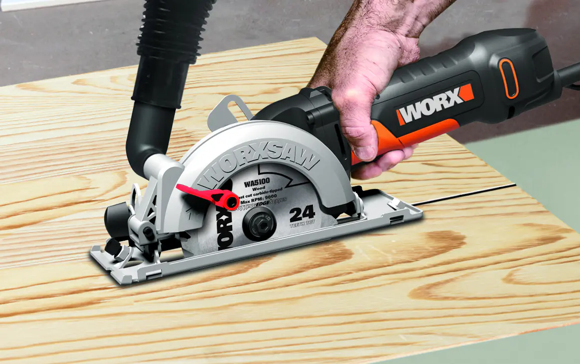 Worx Kompakt-Handkreissäge WX439 480 W