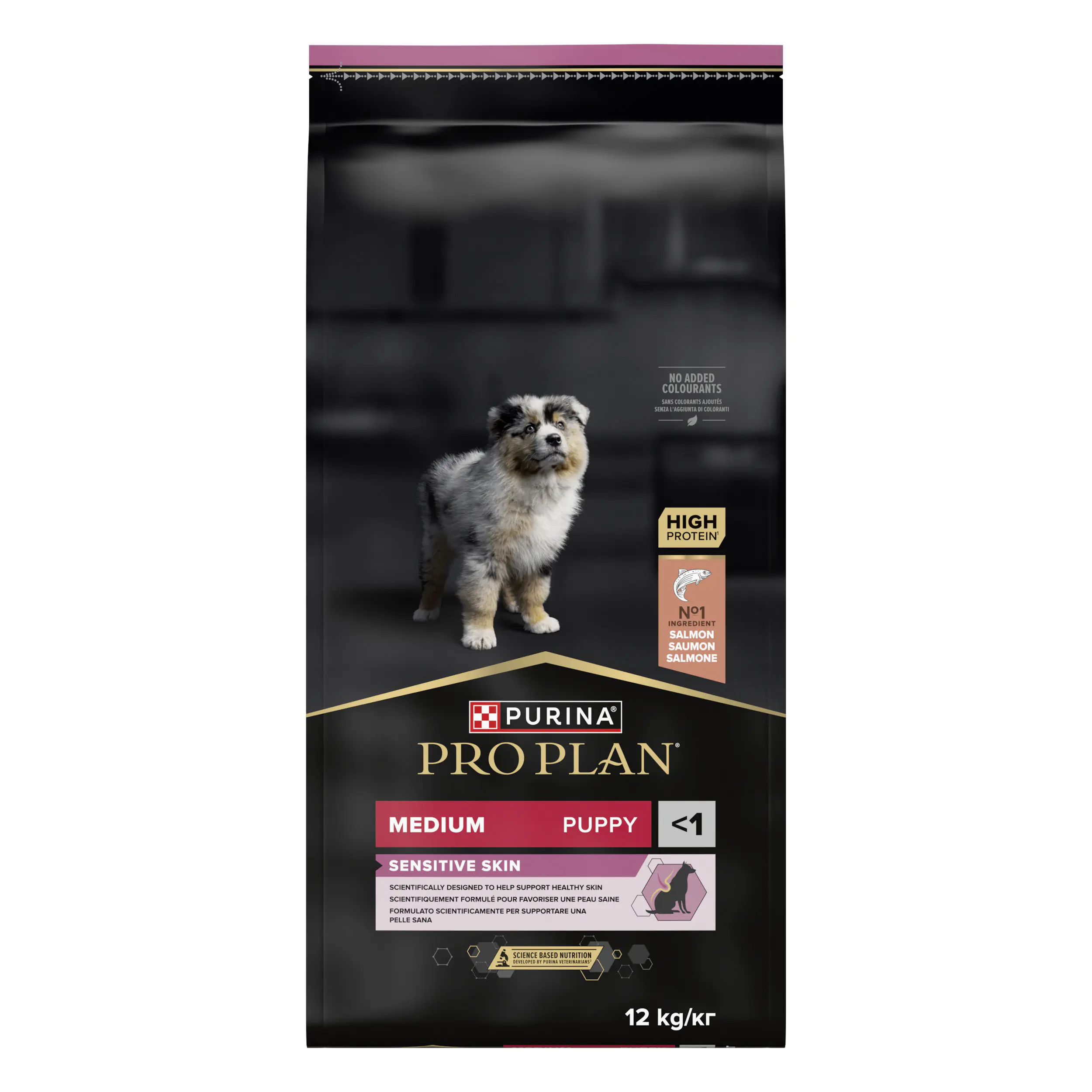 Purina Pro Hundetrockenfutter Junior Medium 12 kg Lachs & Reis