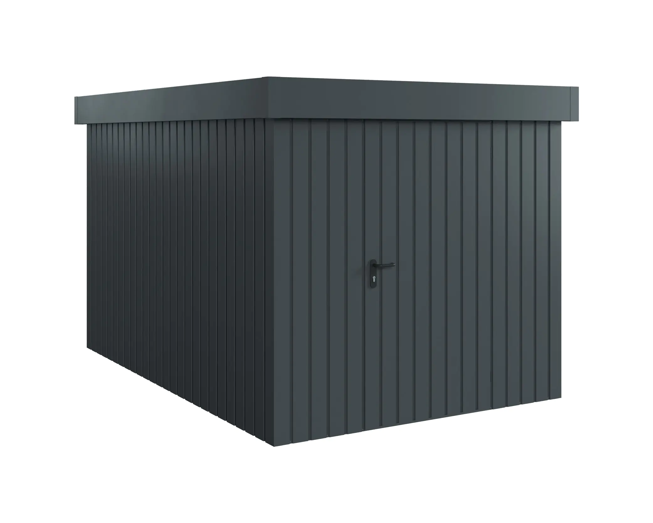 EcoStar Metallgerätehaus Euroline EFD7 anthrazit 214 x 310 cm 1-flg.