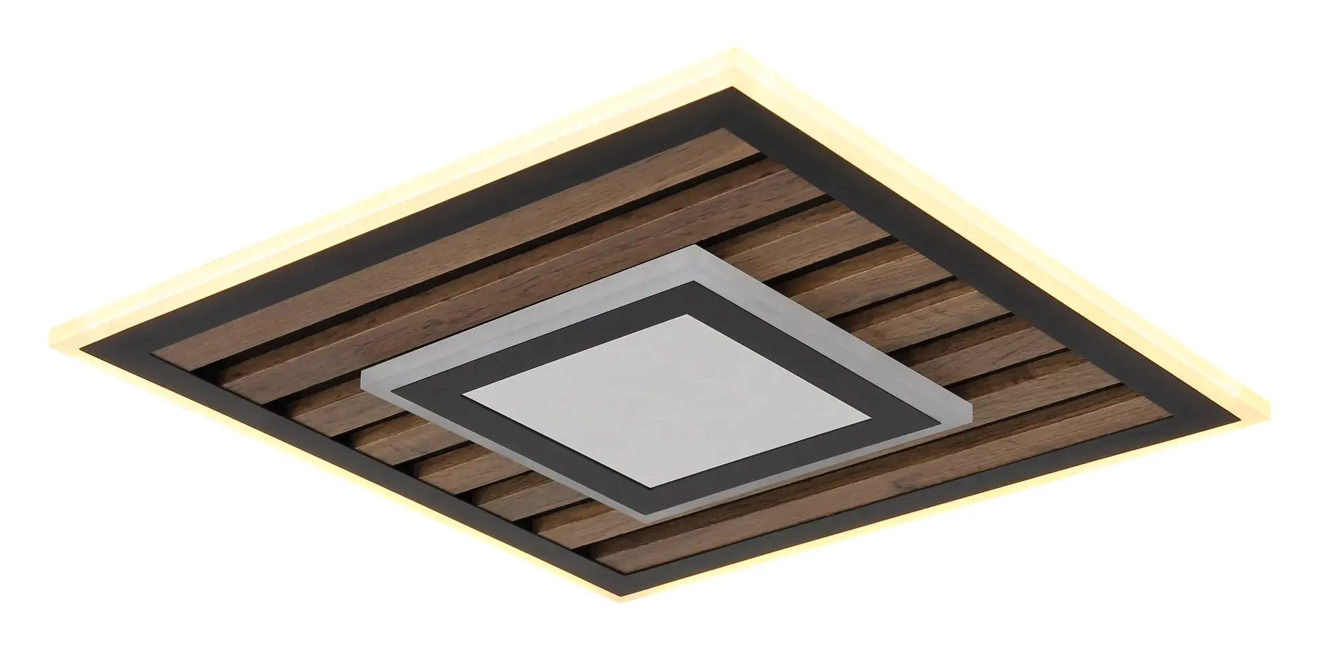 Globo LED Deckenleuchte Woody 40 cm