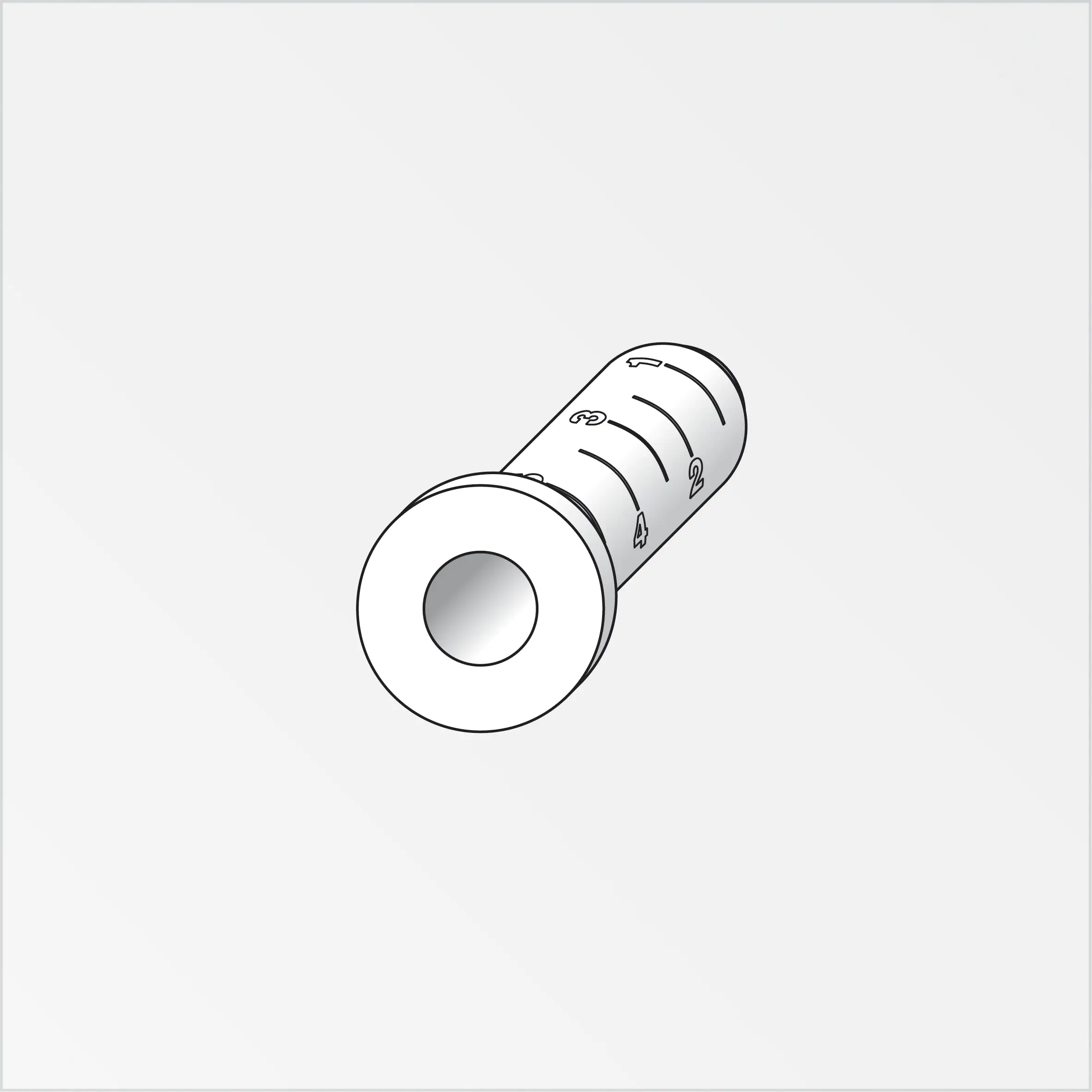 alfer Spannhülse 23.5 mm 23.5 mm PVC (Kunststoff) glatt rot