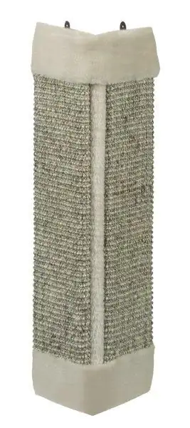Nobby Kratzecke mit Plüsch L 49 x B 22 cm grau