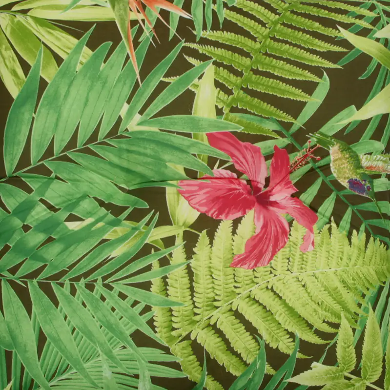 GO-DE Relax-Auflage Dschungel 170 x 50 x 8 cm, grün