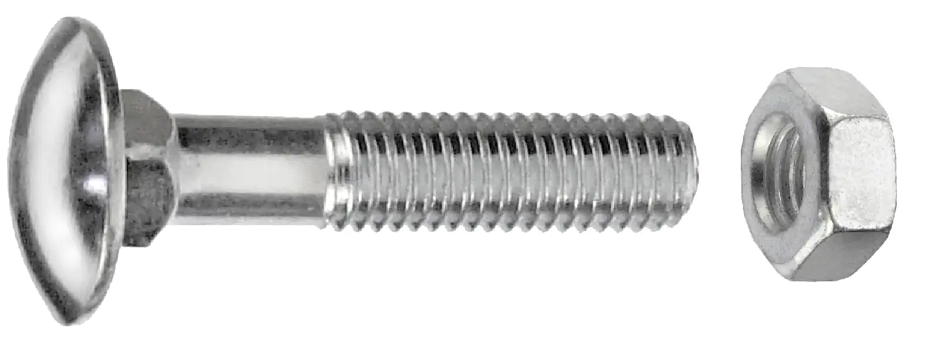 Connex Schlossschrauben M10 x 160 mm - 25 Stück verzinkt