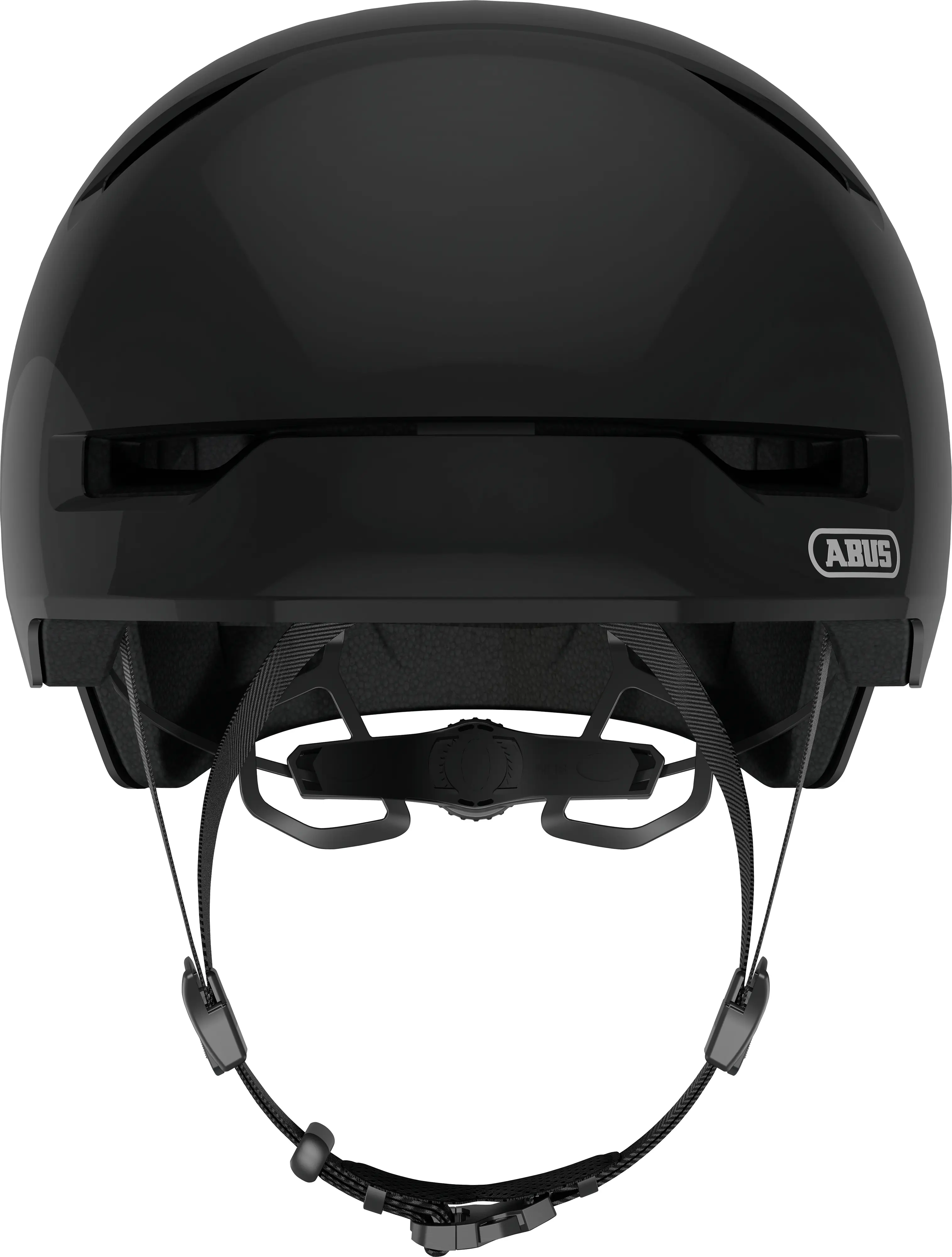 Abus Fahrradhelm Kinder Youth S shiny black