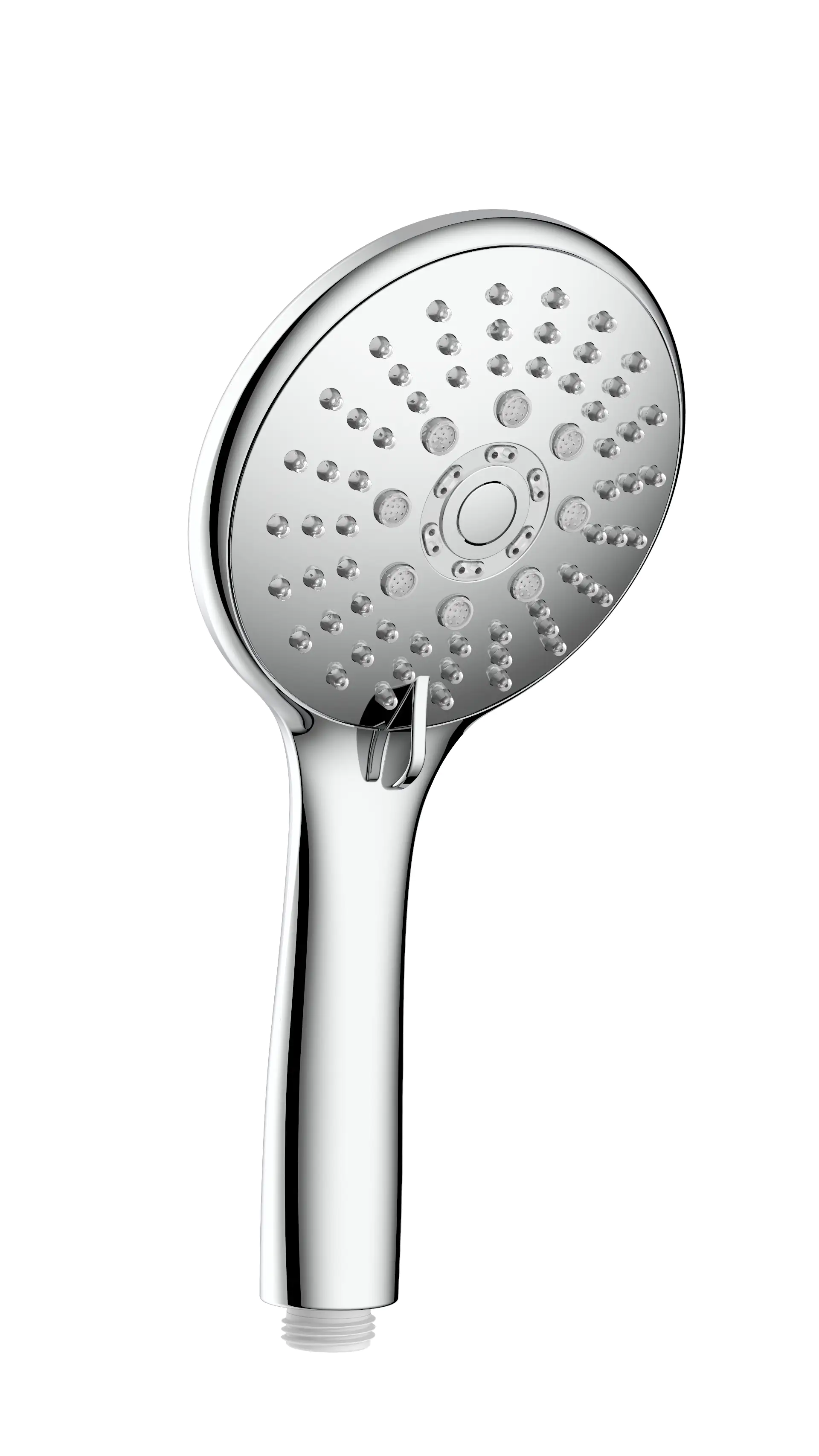 Primaster Handbrause 5 Strahlarten Water Fun chrom-weiß mit Wasserspareinsatz