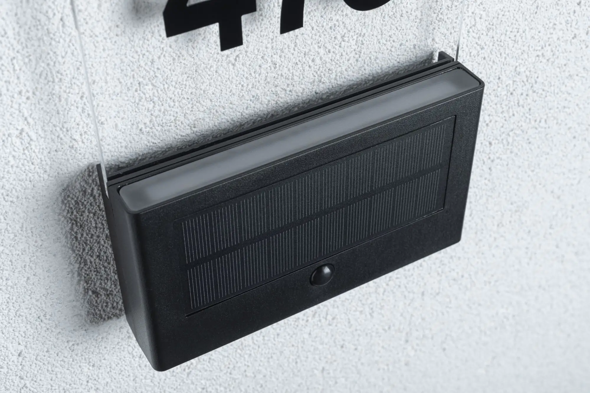 Paulmann Solar LED Hausnummernleuchte Neda insect-friendly 22,6 x 16,3 cm