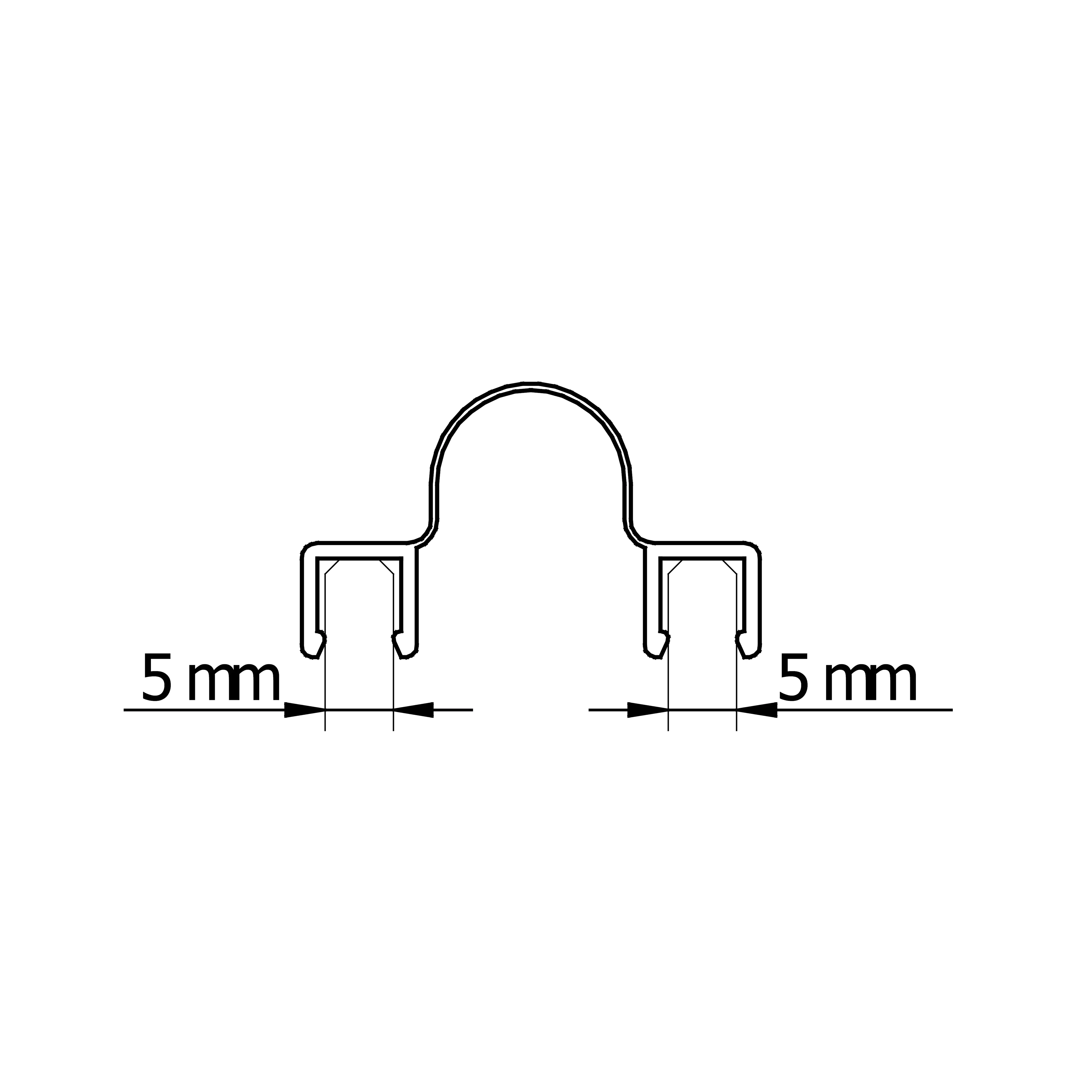 Schulte Filmdichtung Länge: 130 cm