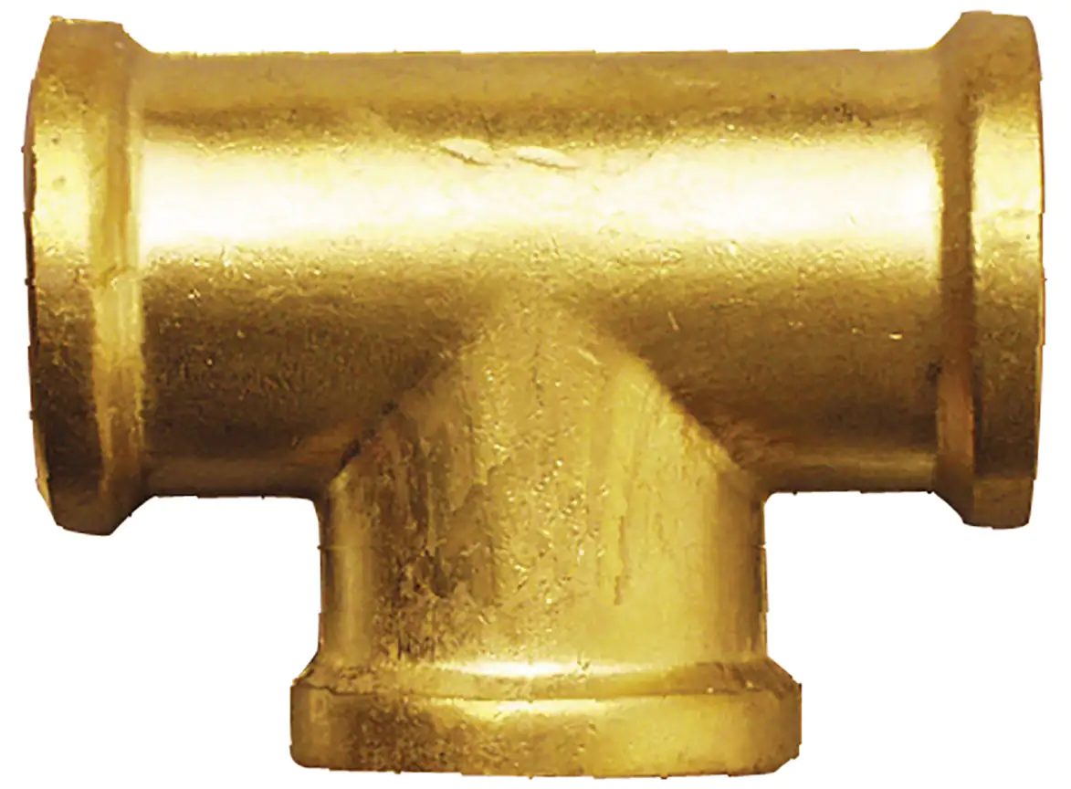 Meister Cornat Messing T-Stück Dreiseitig mit IG 3/4"