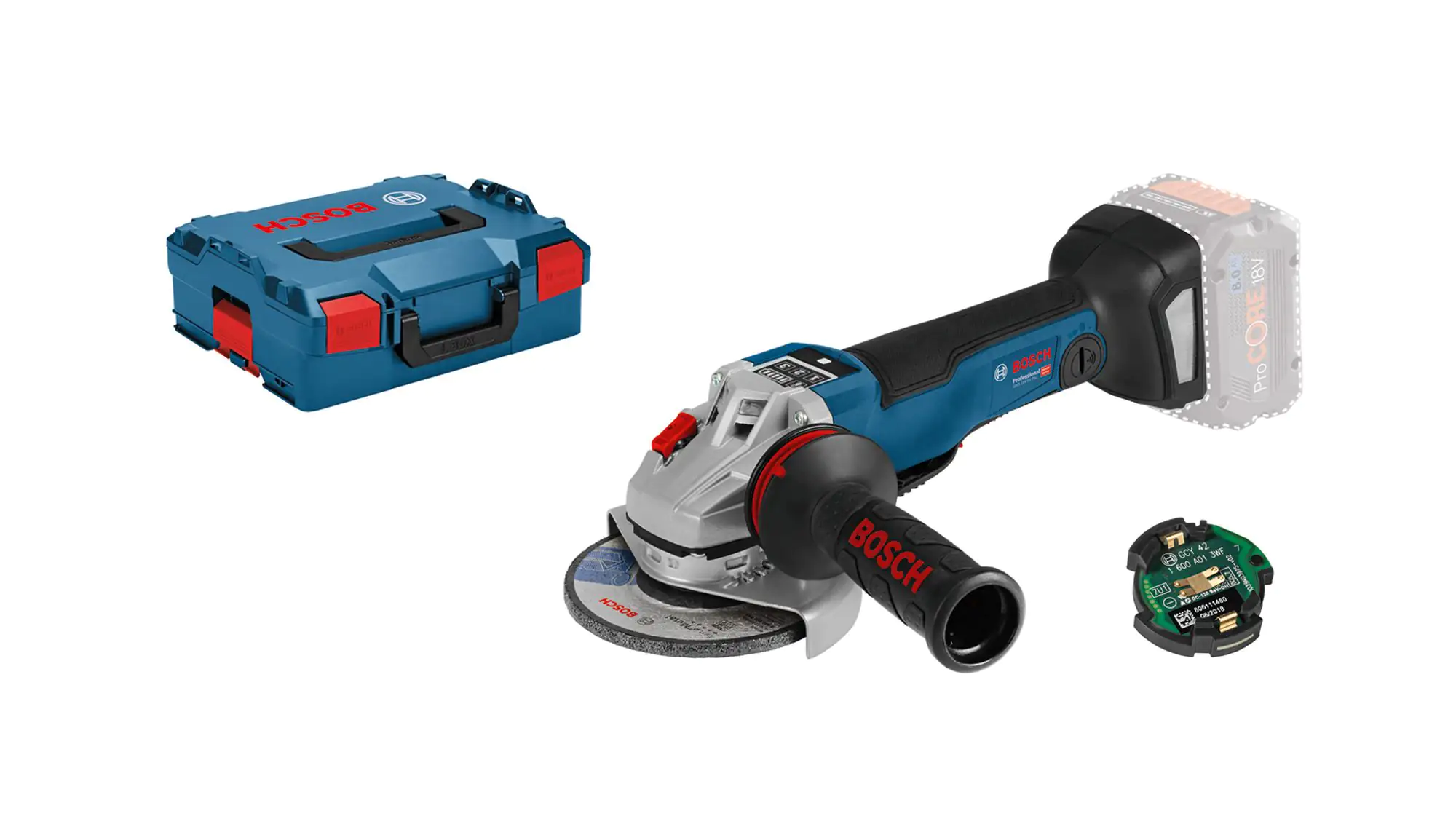 Bosch Winkelschleifer Akku GWS 18 V-10 SC 18 V Ø 150 mm