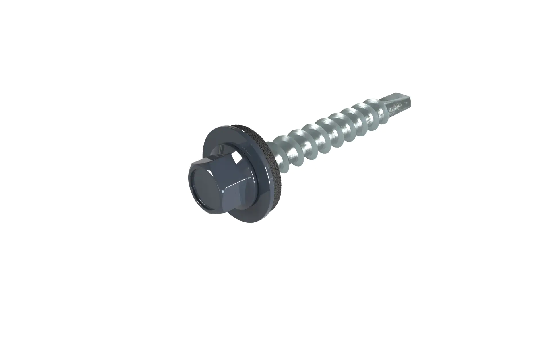 Weckman Spenglerschraube 4,8 x 60 mm 100 Stk. anthrazit