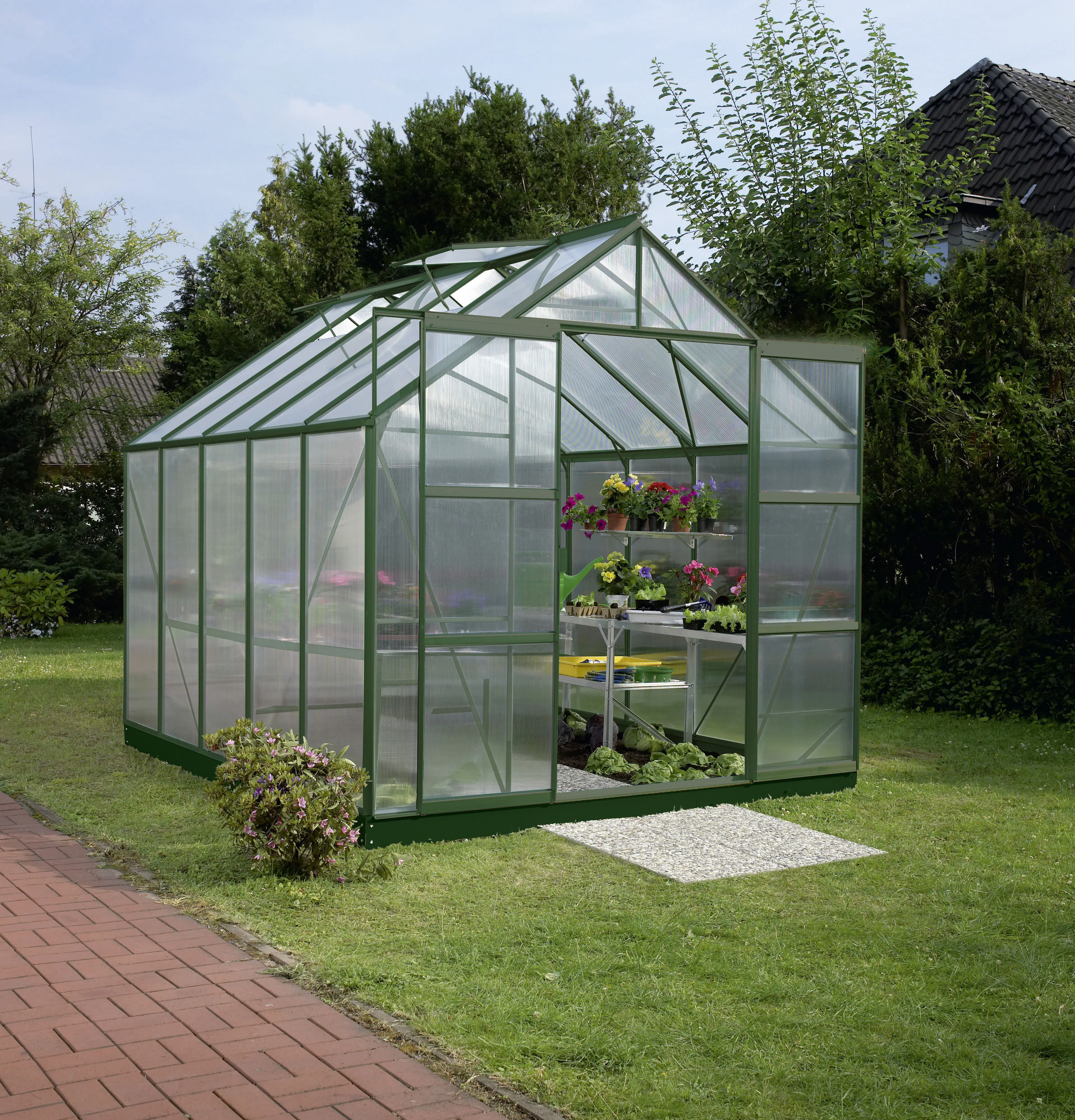 Vitavia Gewächshaus Mars 8300 254 x 317 cm 4 mm HPK