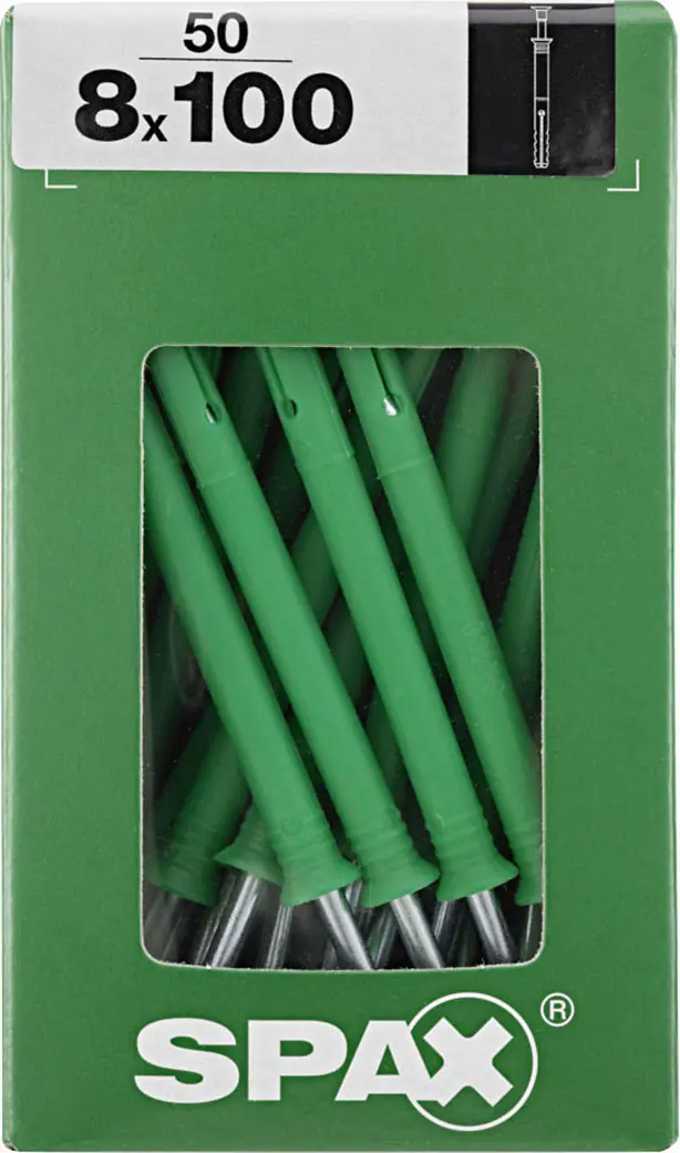 Spax Nageldübel 8 x 100 mm Z3 - 50 Stk.