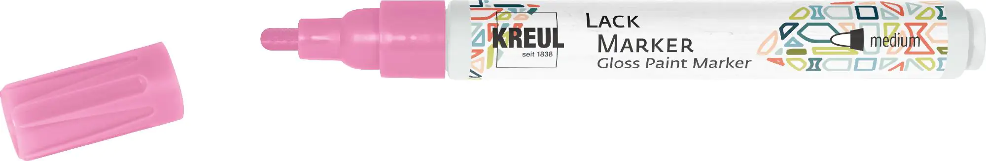 Kreul Lack Marker medium pink 2 - 4 mm