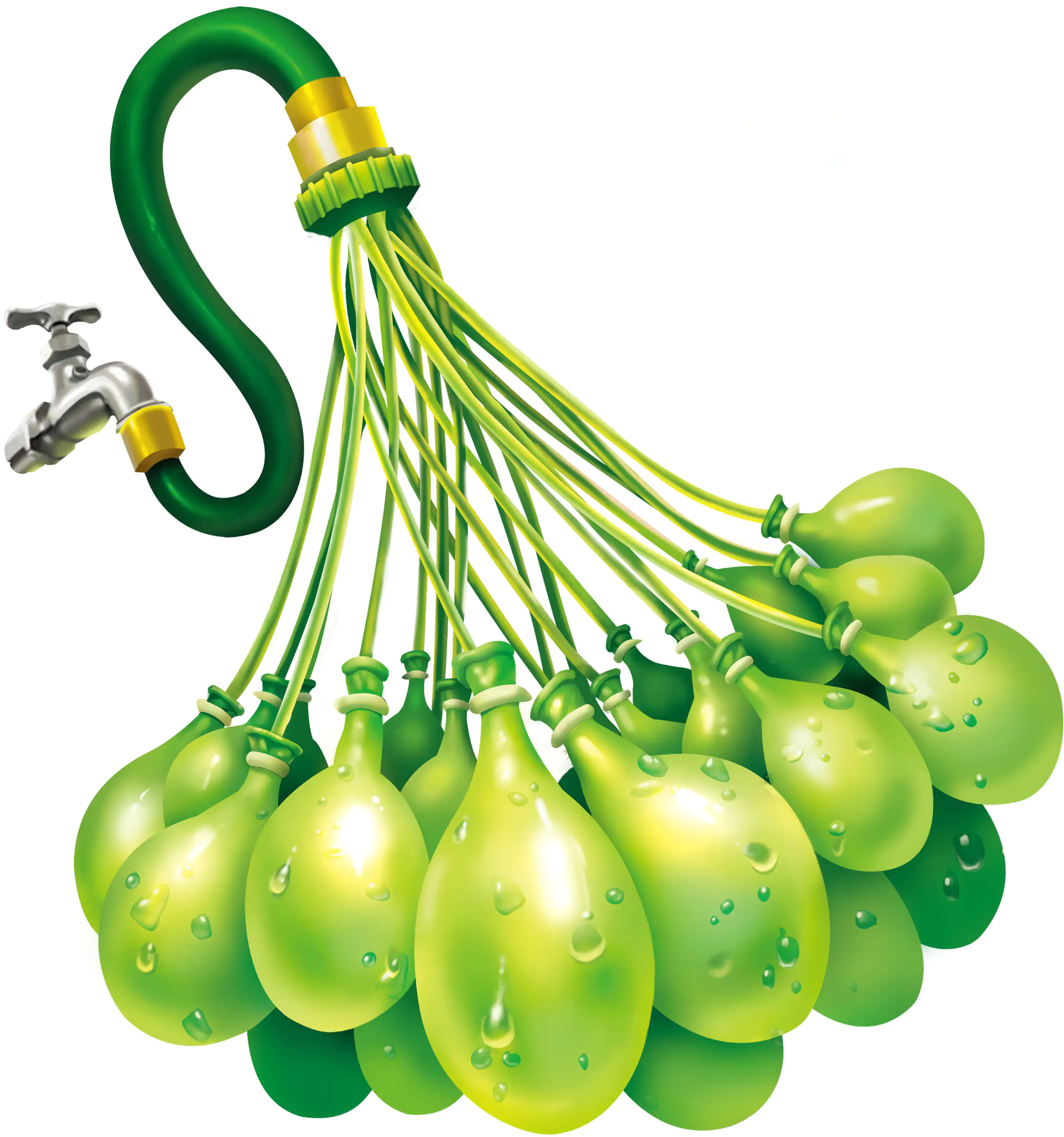 Zuru Bunch O Balloons Wasserrutsche Wipeout und 100 Wasserballons