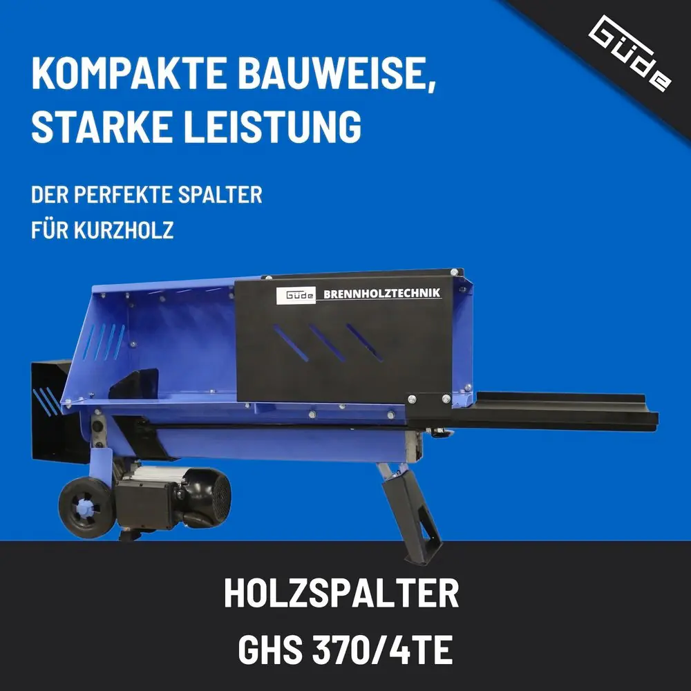 Güde Holzspalter GHS 370/4TE 4 t