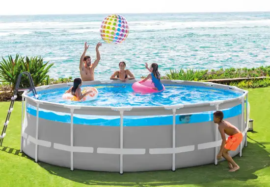 Intex Pool Clear View Prism Frame 4,88 m x 1,22 m