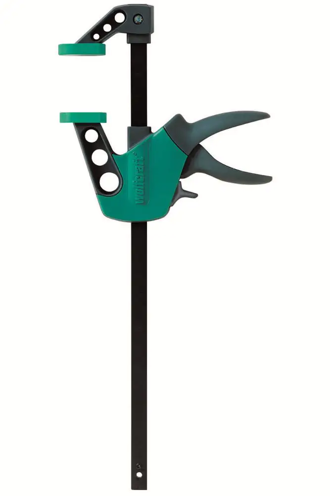 Wolfcraft Einhandzwinge Easy Spannweite 300 mm 90 kg Ausladung 75 mm
