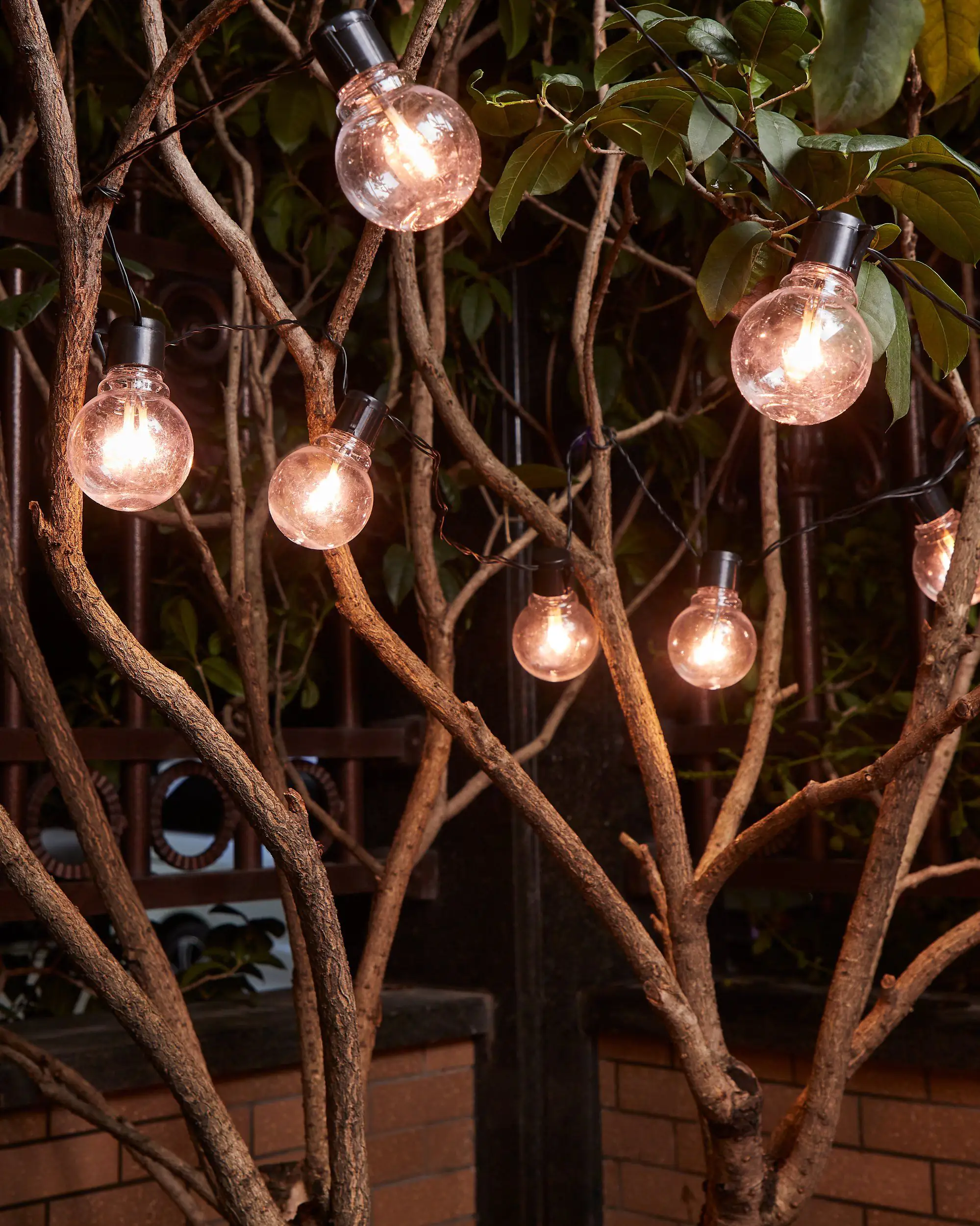 Eglo LED Lichterkette außen 4,5 m warmweiß Partaj
