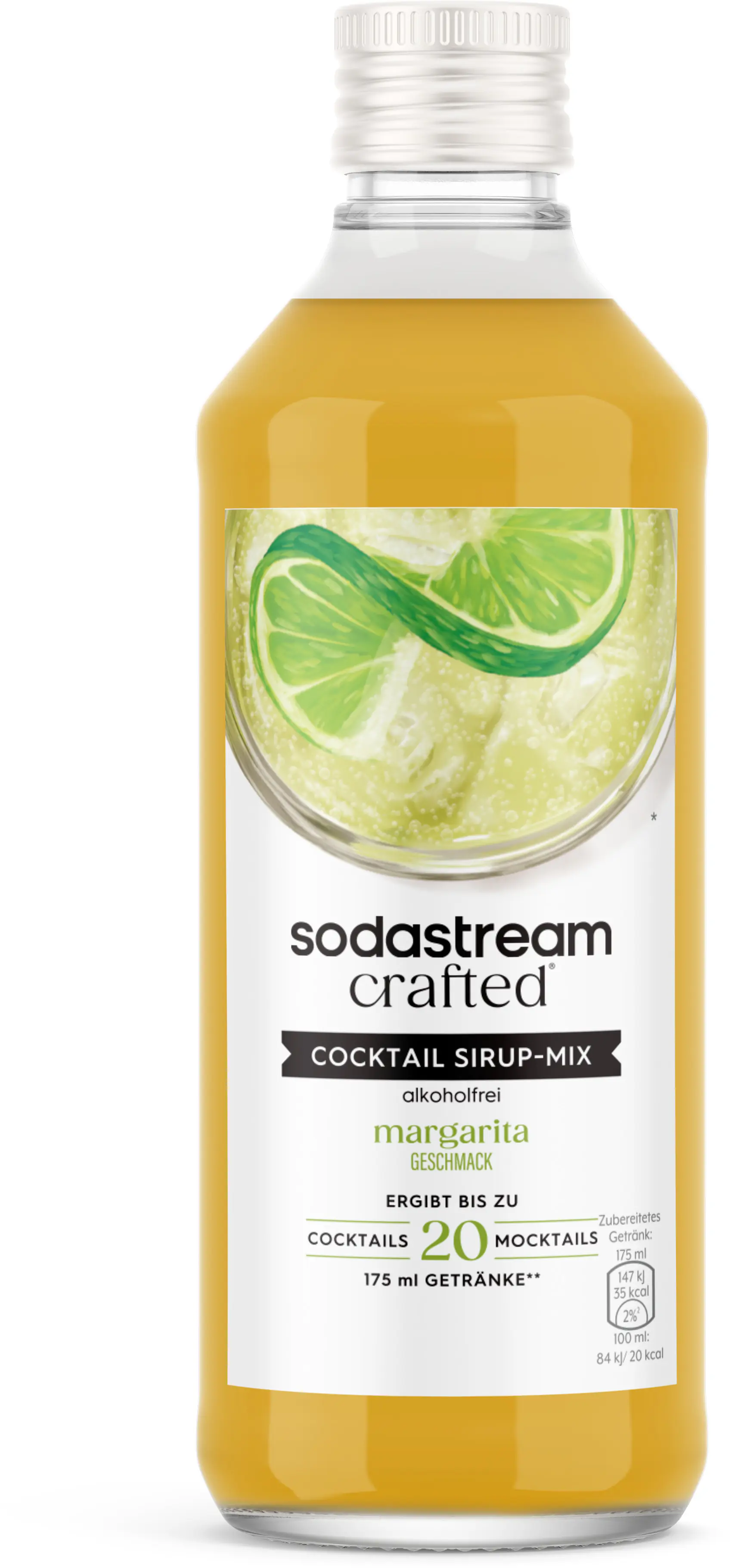 Sodastream Crafted Cocktail Drink Mix Sirup Margarita 330 ml 
