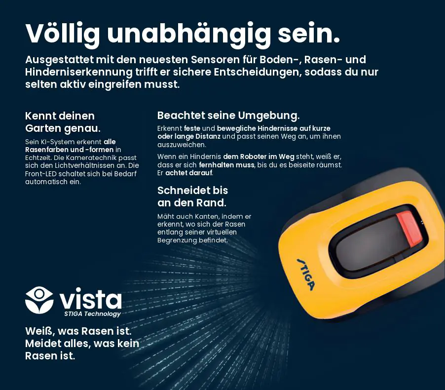 STIGA Mähroboter A 15v Kamera & RTK