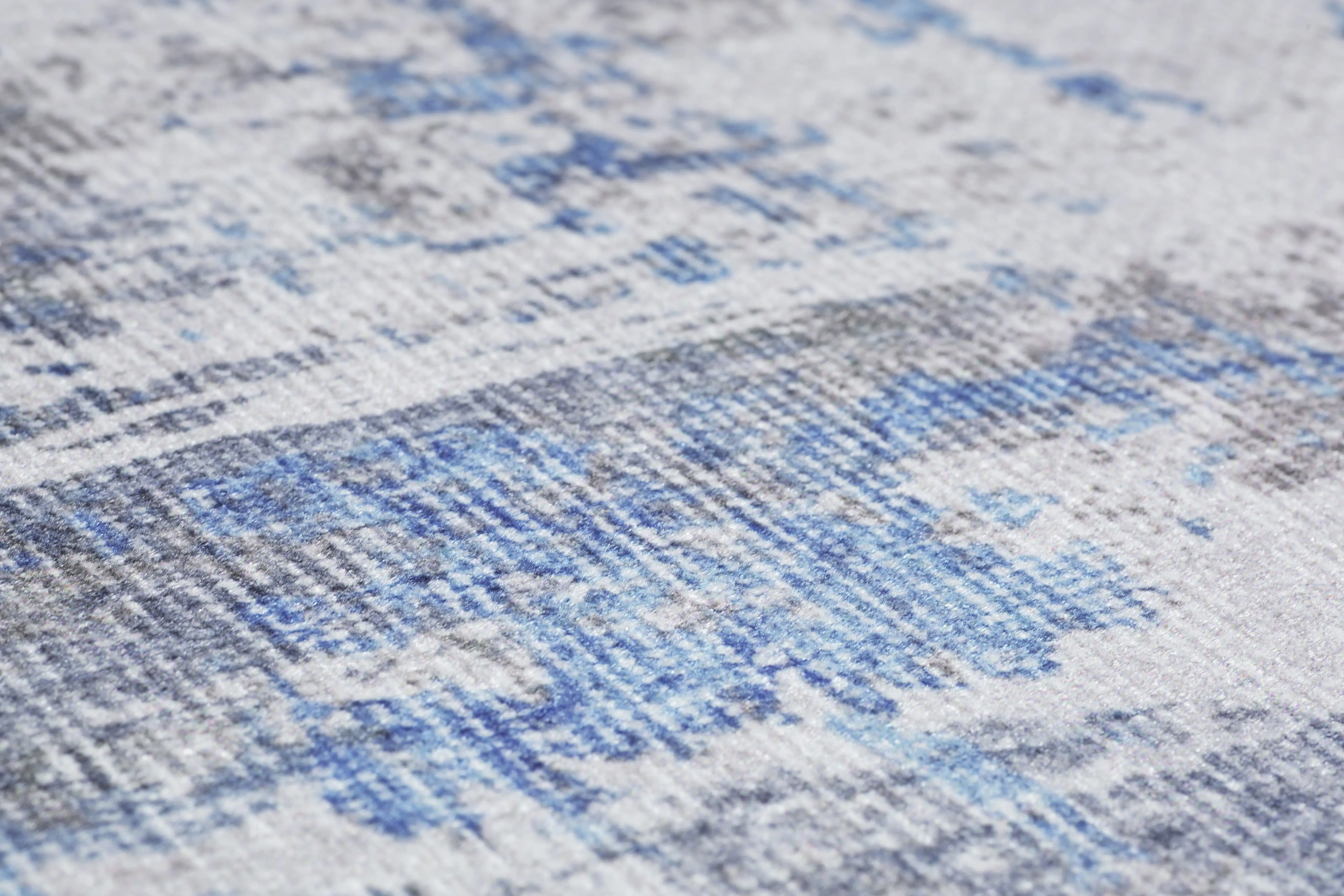 LUXOR Living Teppich Punto creme-blau, 80 x 150 cm