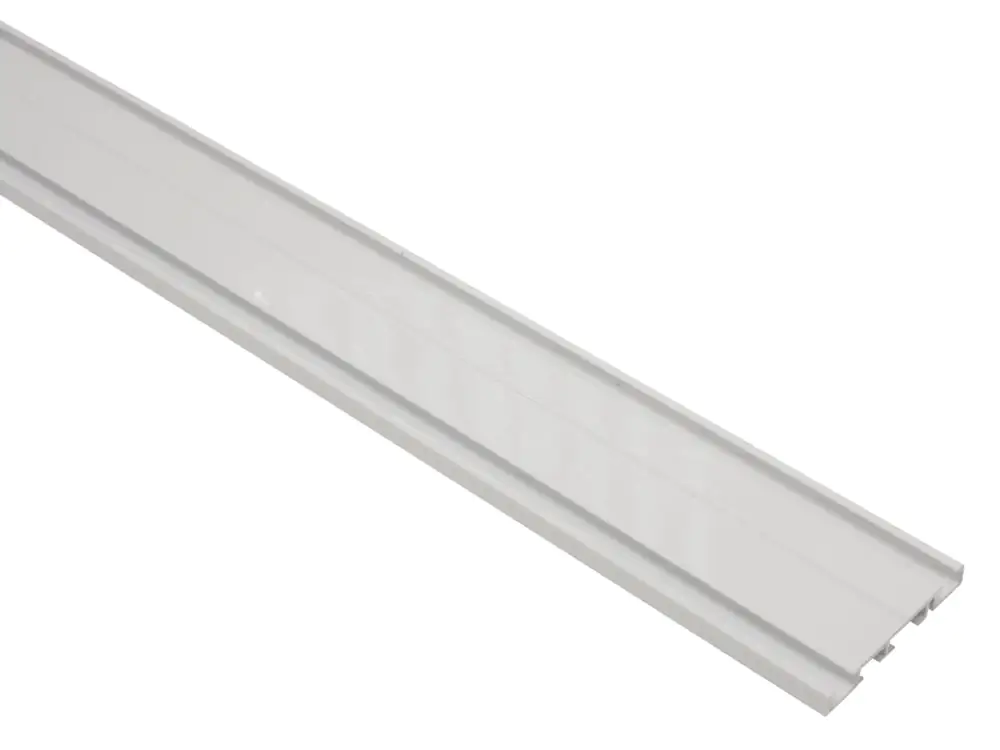 Gardinia Aluminium-Vorhangschiene 2-läufig, weiß, 250 cm