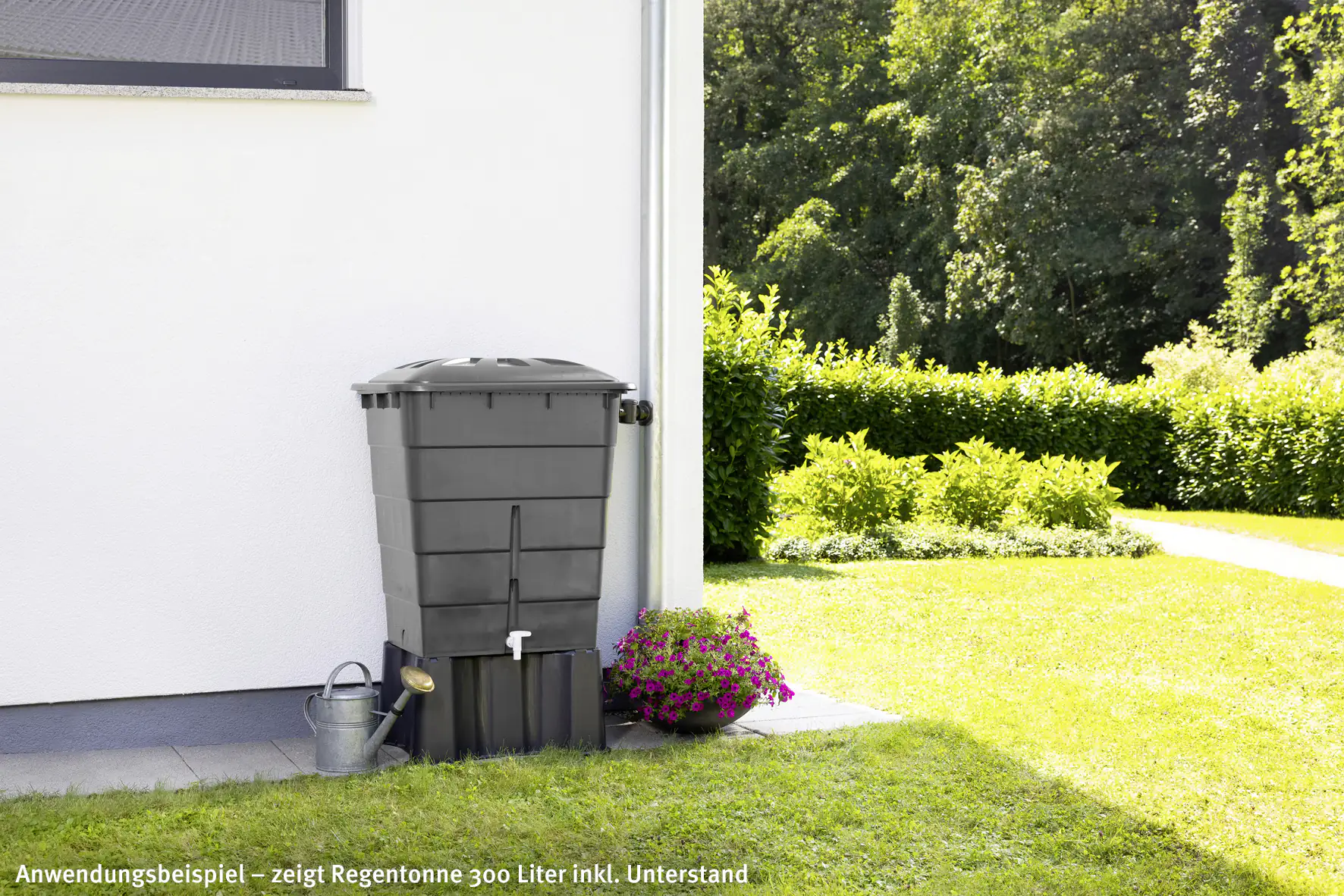 Garantia Regentonne 300 L graphite-grey