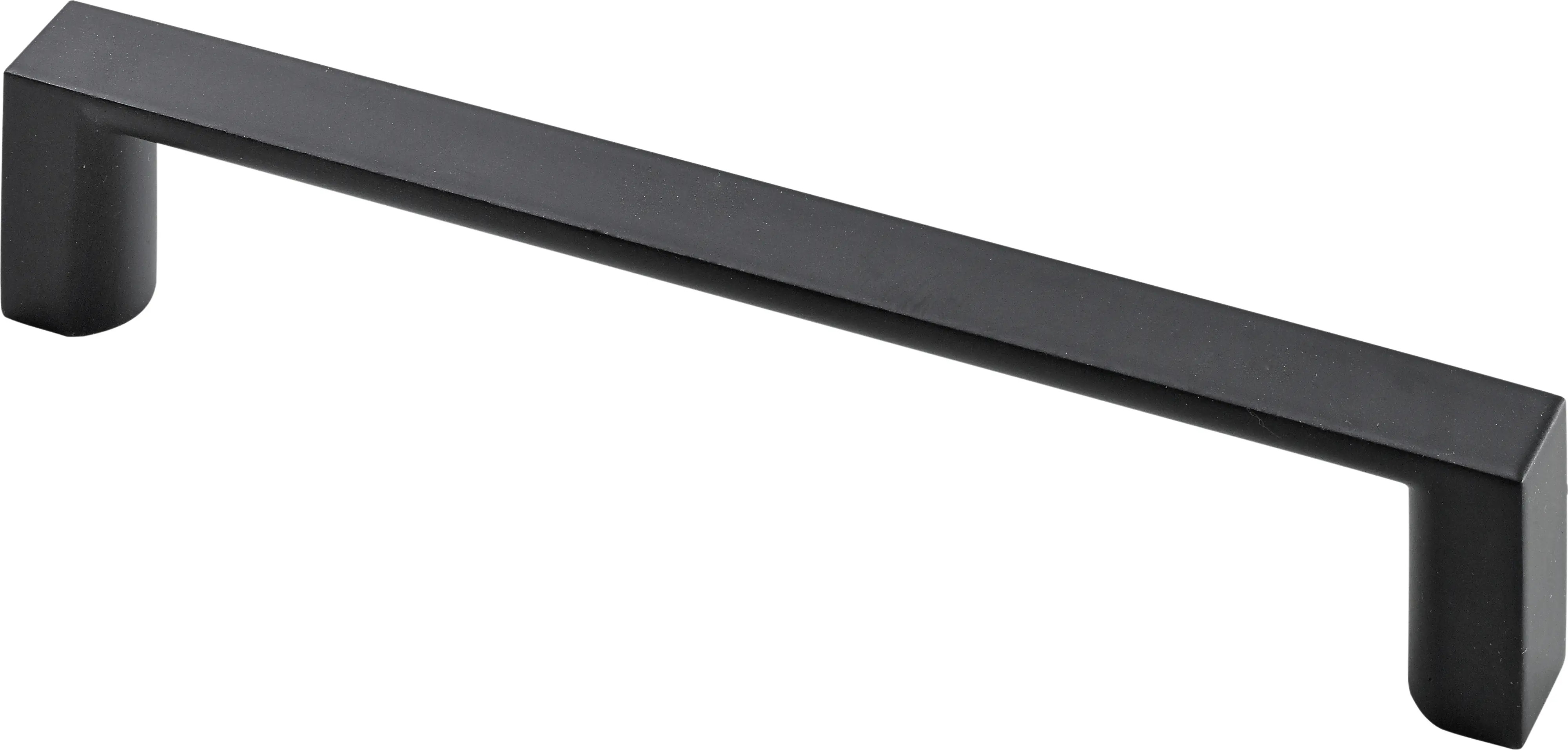 Hettich Möbelgriff Zinkdruckguss schwarz 137,5 x 12,0 x 26,5 mm - 1 Stück
