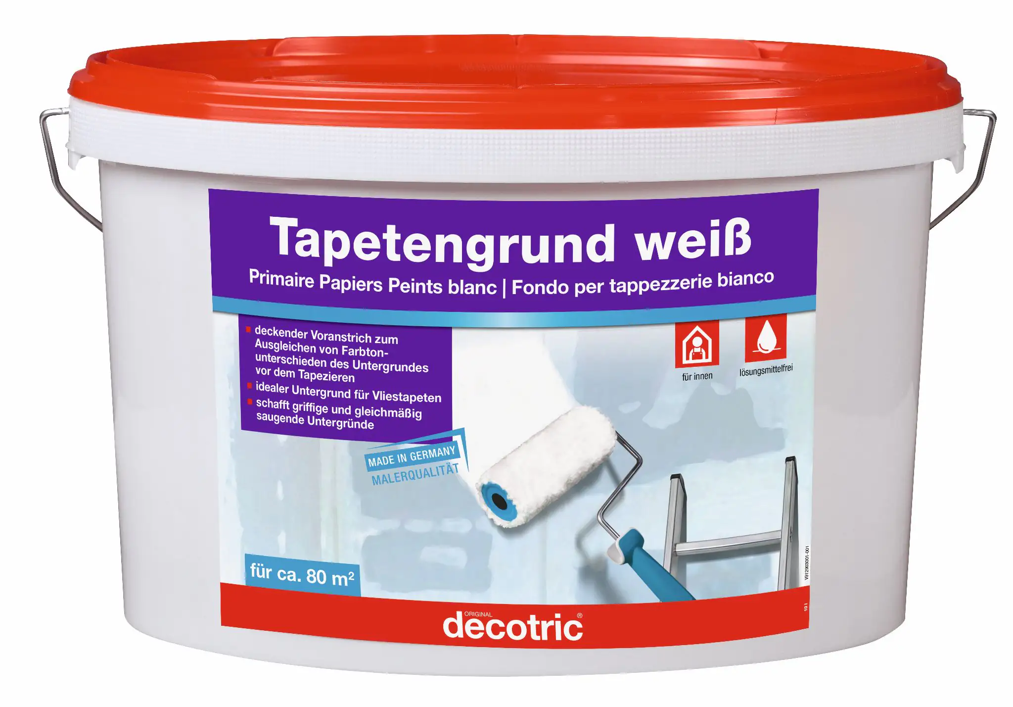 Decotric Tapetengrund 10 L weiß