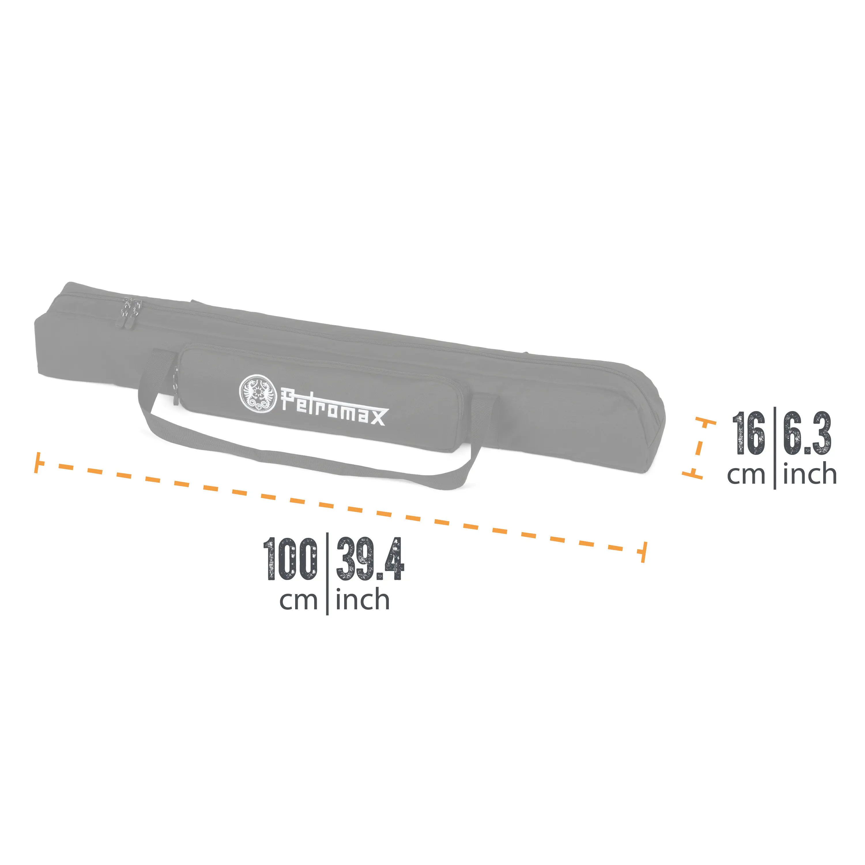Petromax Transporttasche Dreibein d1 Ripstop Gewebe