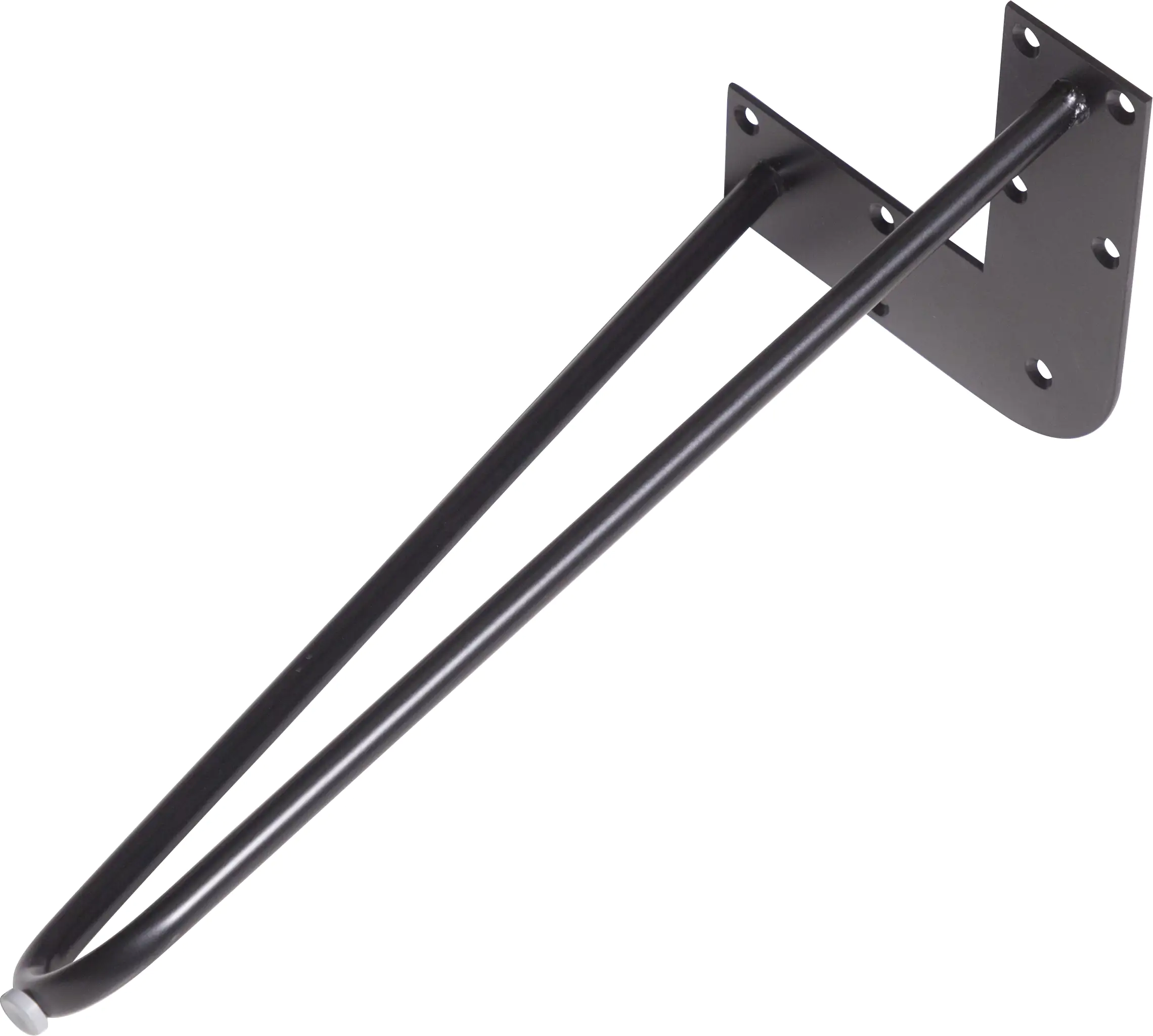 Dieda Bankgestell Hairpin schwarz Maße (L x B x H): 420 x 180 x 59 mm