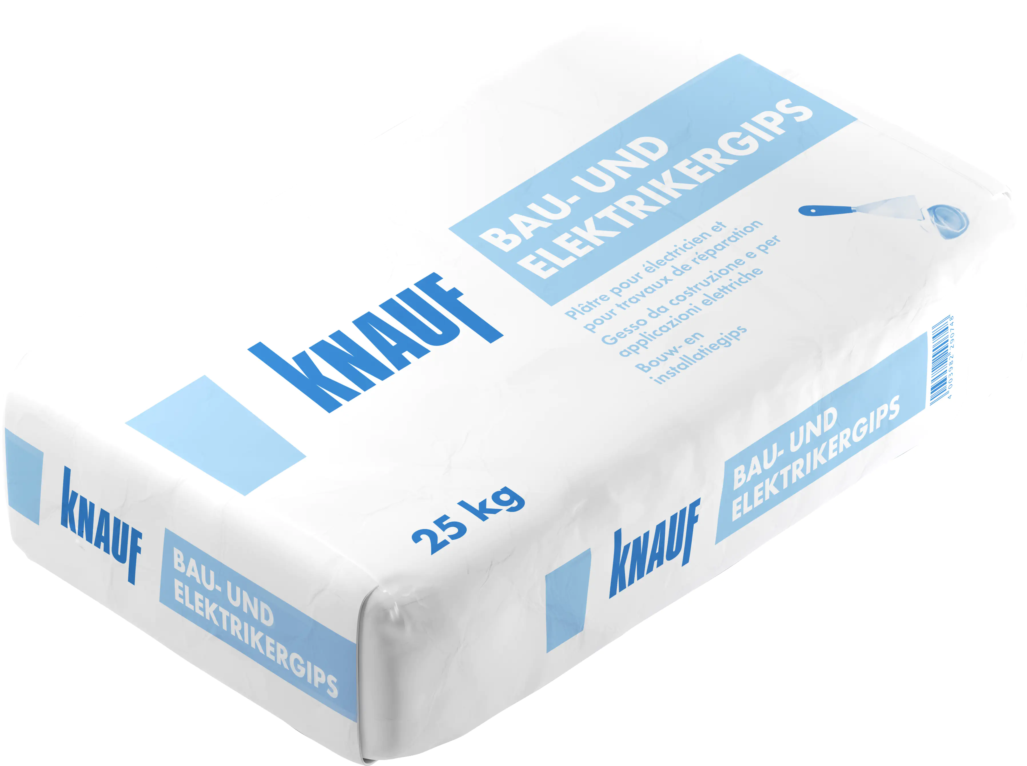 Knauf Bau- und Elektrikergips hellgrau, 25 kg