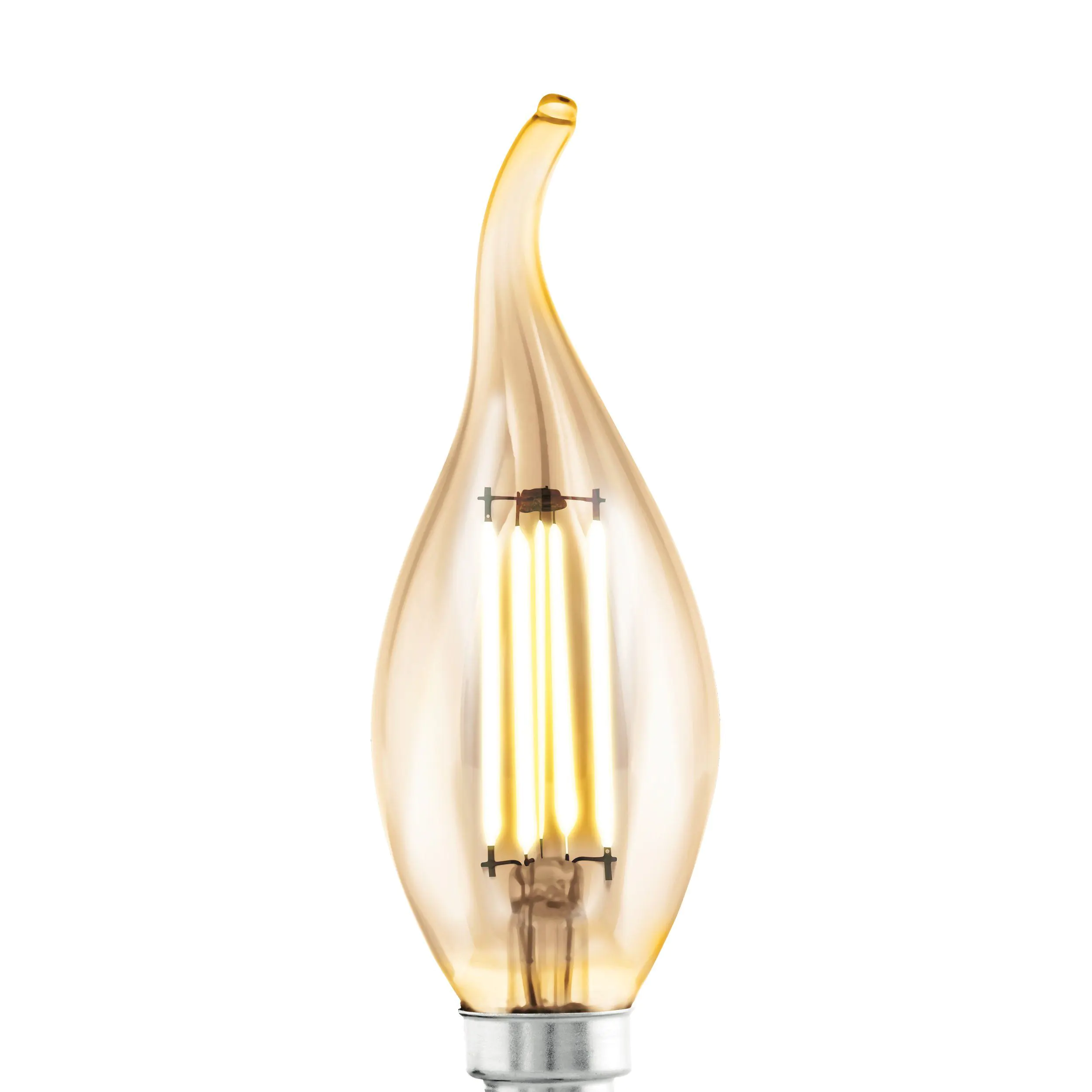 Eglo LED Leuchtmittel CF35 E14 Tropfenform 4 W warmweiß amber